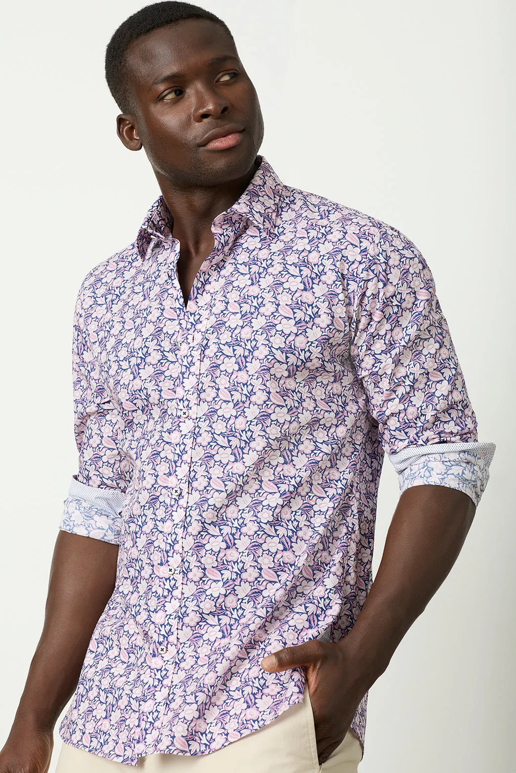 Pelosa Print Shirt sold by M.J. Bale product image thumbnail 2