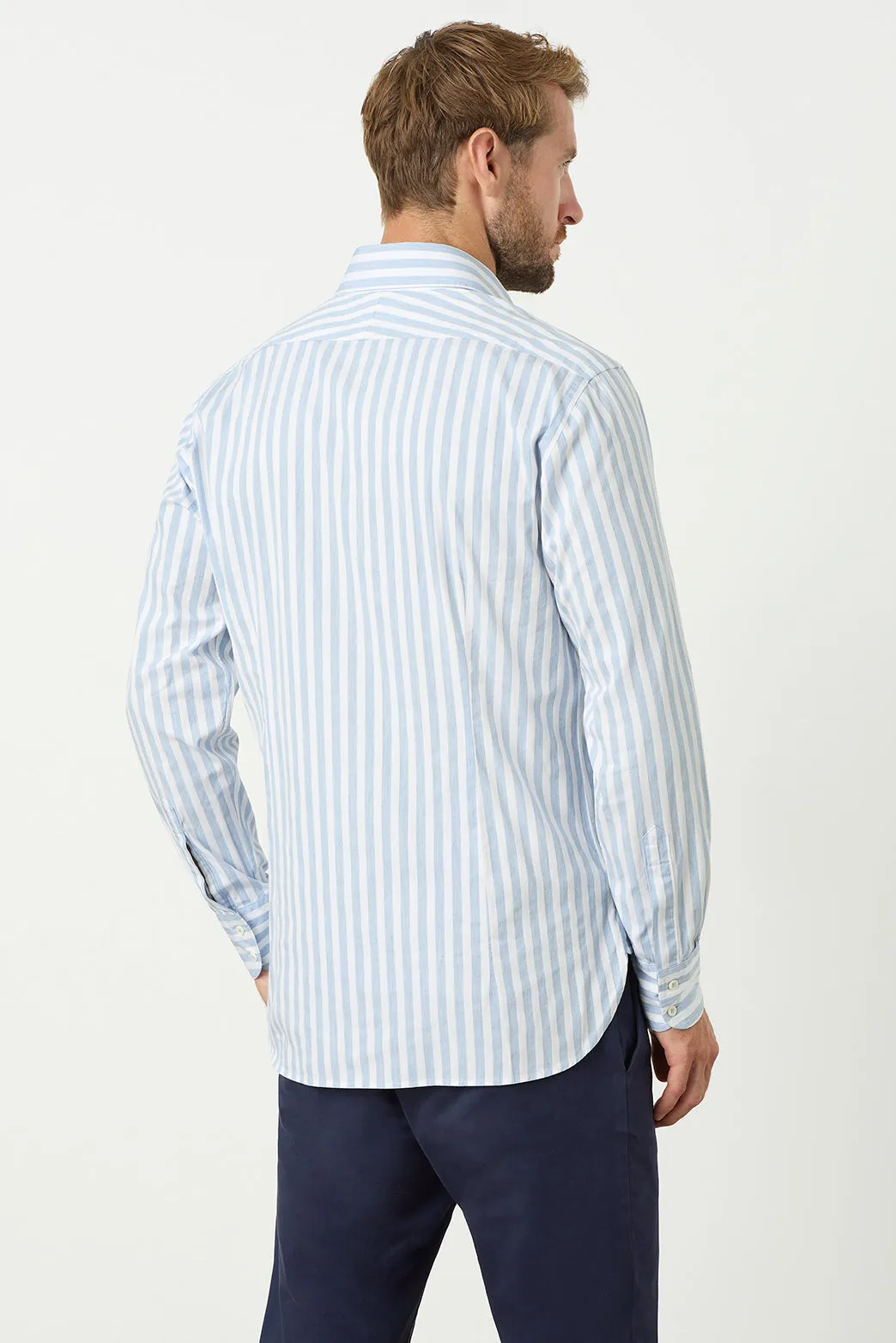 Charlton Stripe Shirt sold by M.J. Bale product image thumbnail 4