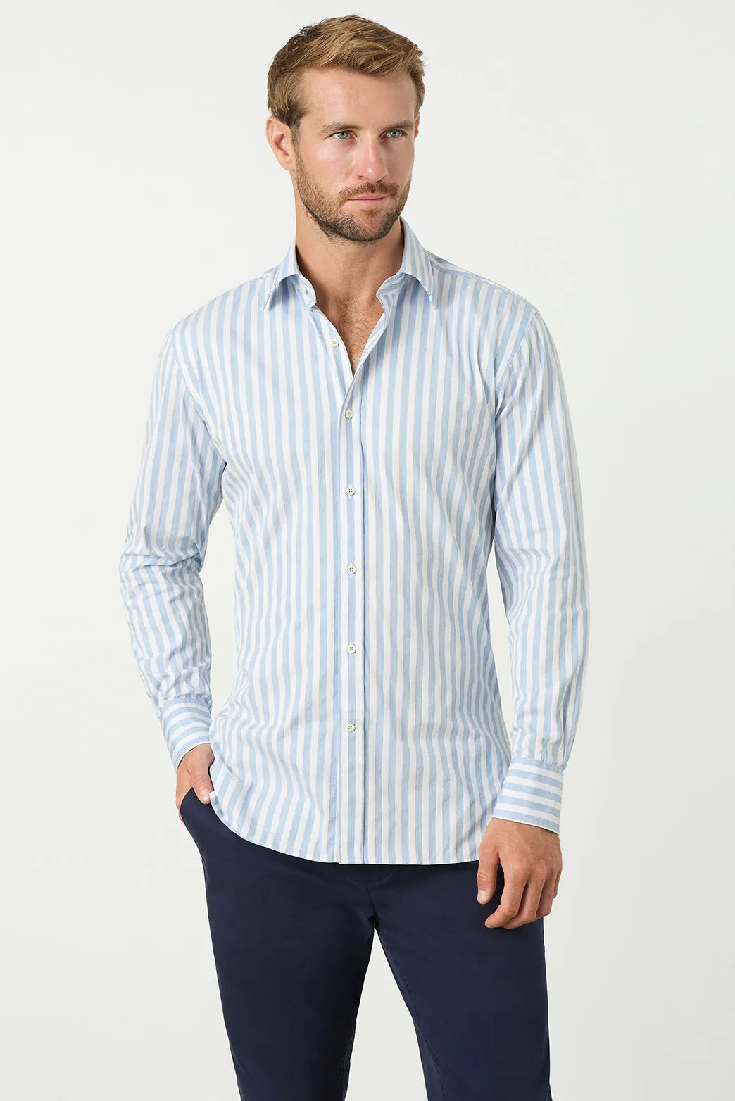 Charlton Stripe Shirt sold by M.J. Bale product image thumbnail 3