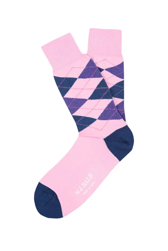 Alpini Argyle Sock sold by M.J. Bale