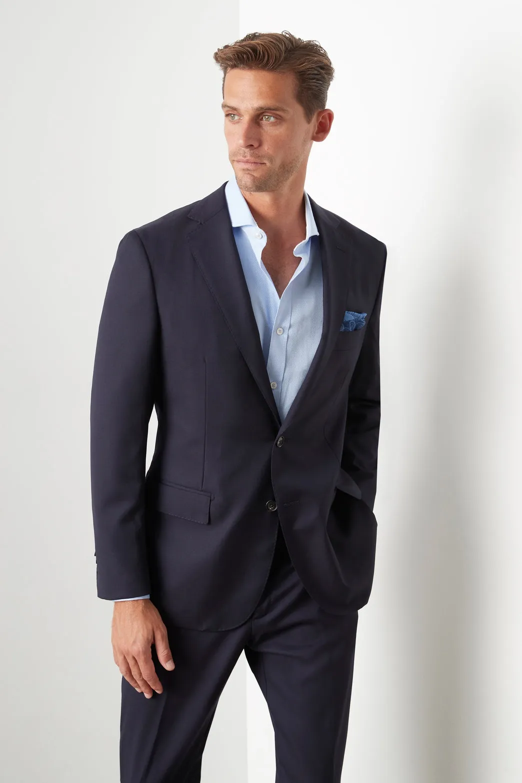 Saunders Navy Suit sold by M.J. Bale product image thumbnail 2