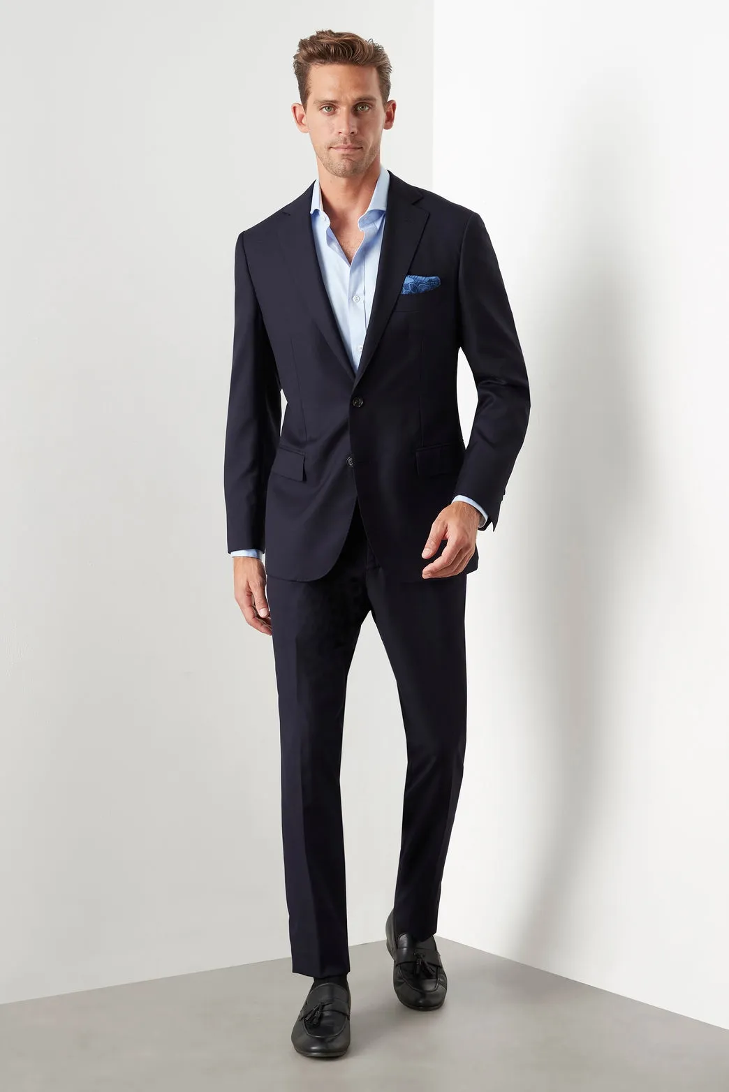 Saunders Navy Suit sold by M.J. Bale product image thumbnail 4