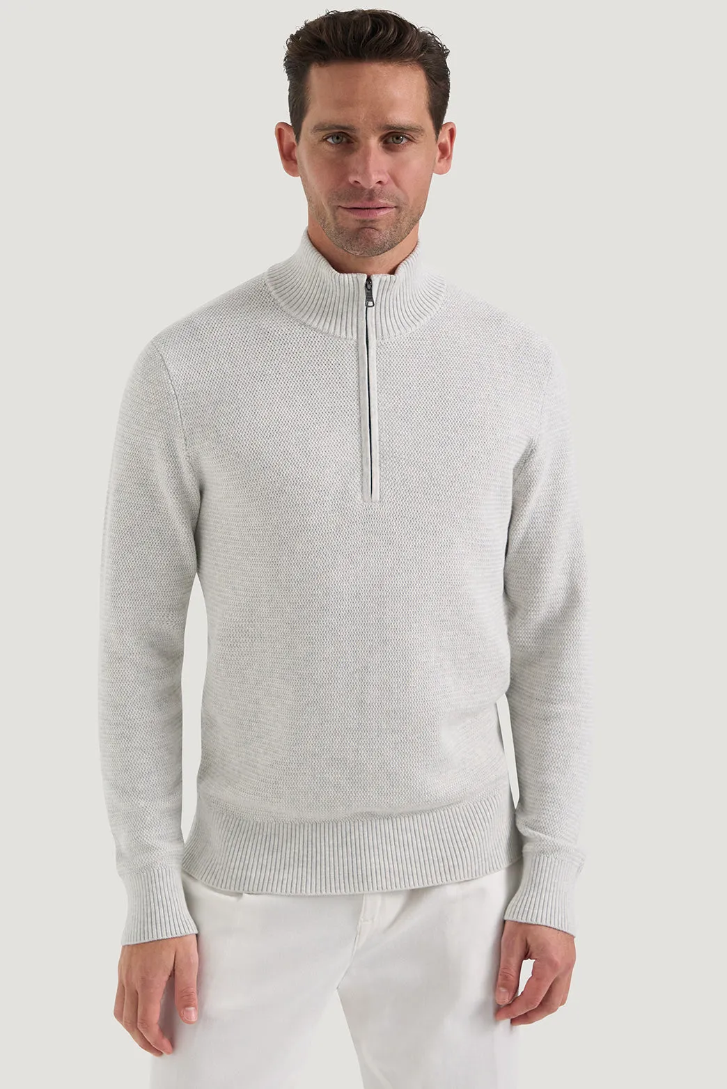 Stirling Texture 1/2 Zip Knit sold by M.J. Bale product image thumbnail 3