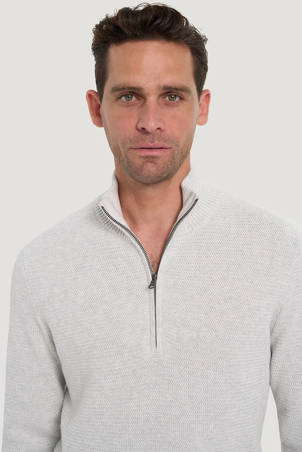 Stirling Texture 1/2 Zip Knit sold by M.J. Bale product image thumbnail 4