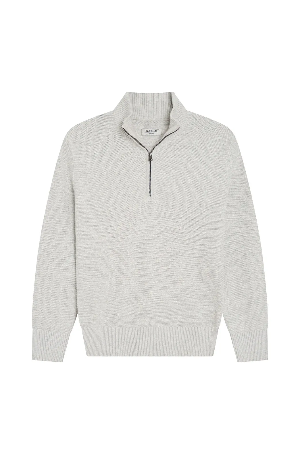 Stirling Texture 1/2 Zip Knit sold by M.J. Bale