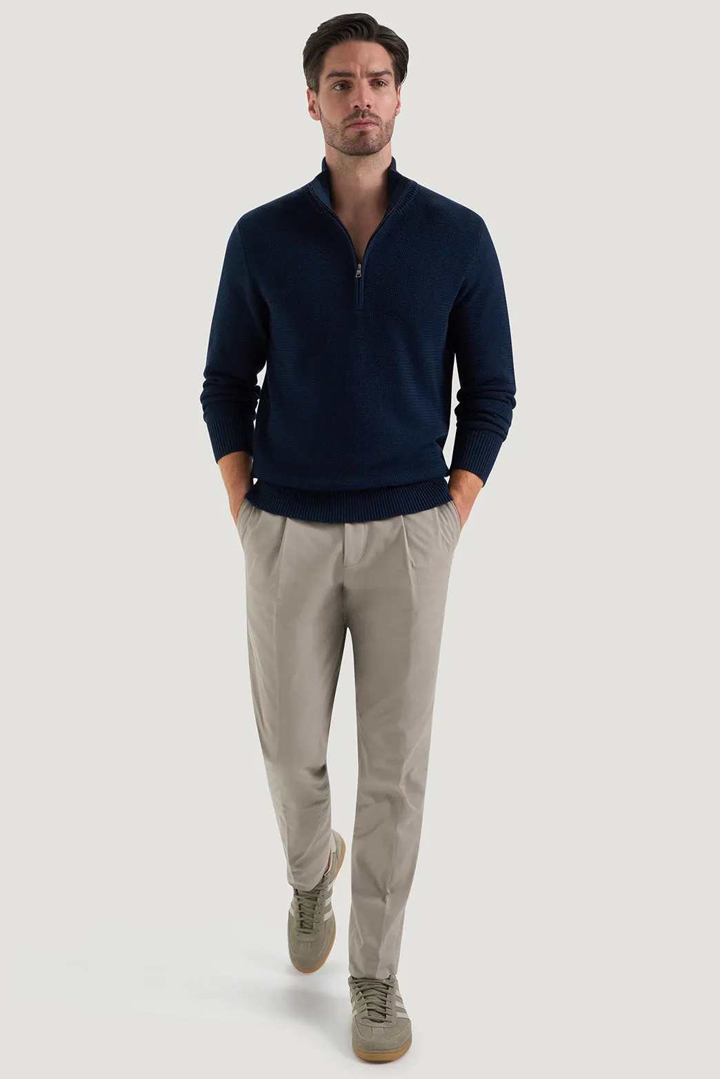 Stirling Texture 1/2 Zip Knit sold by M.J. Bale product image thumbnail 5