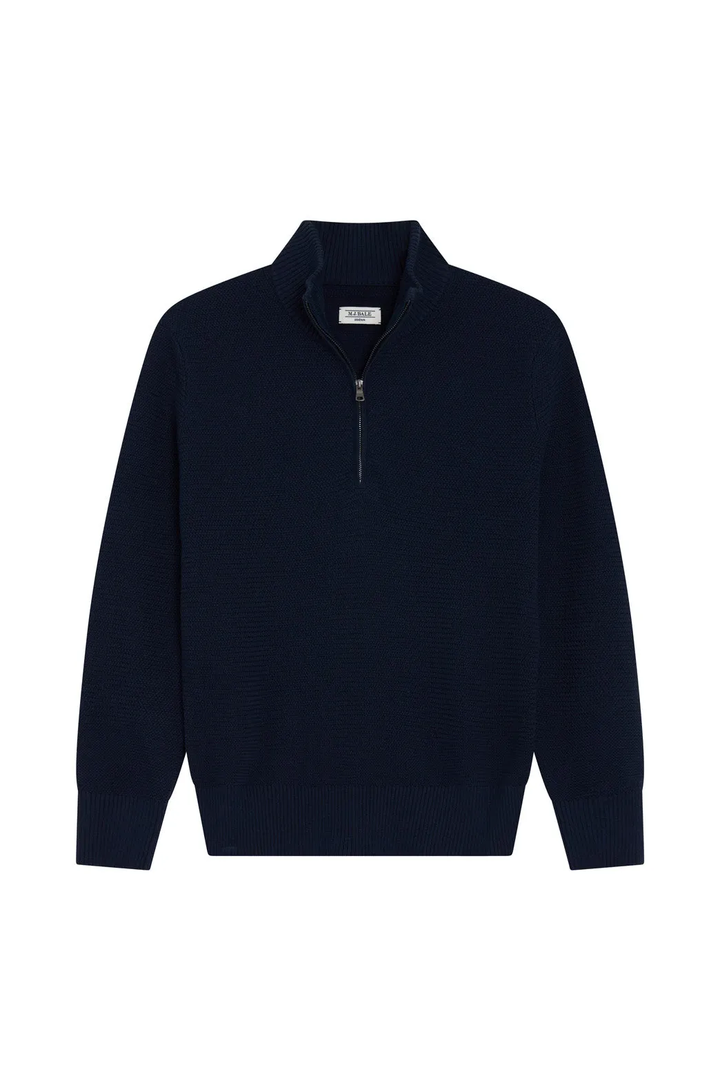 Stirling Texture 1/2 Zip Knit sold by M.J. Bale