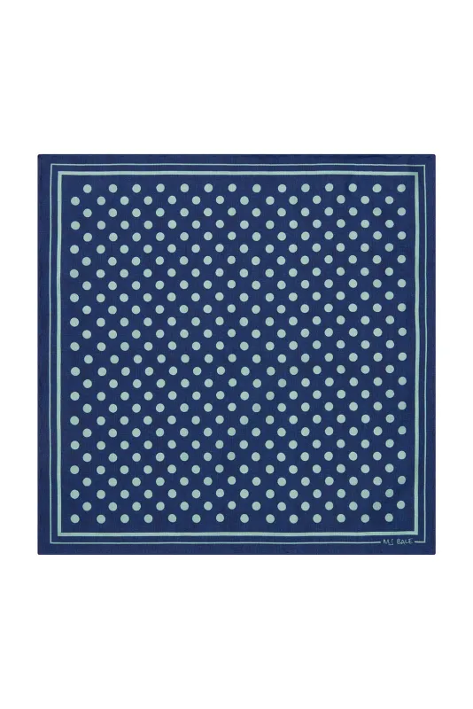 Quadrado Pocket Square made by M.J. Bale