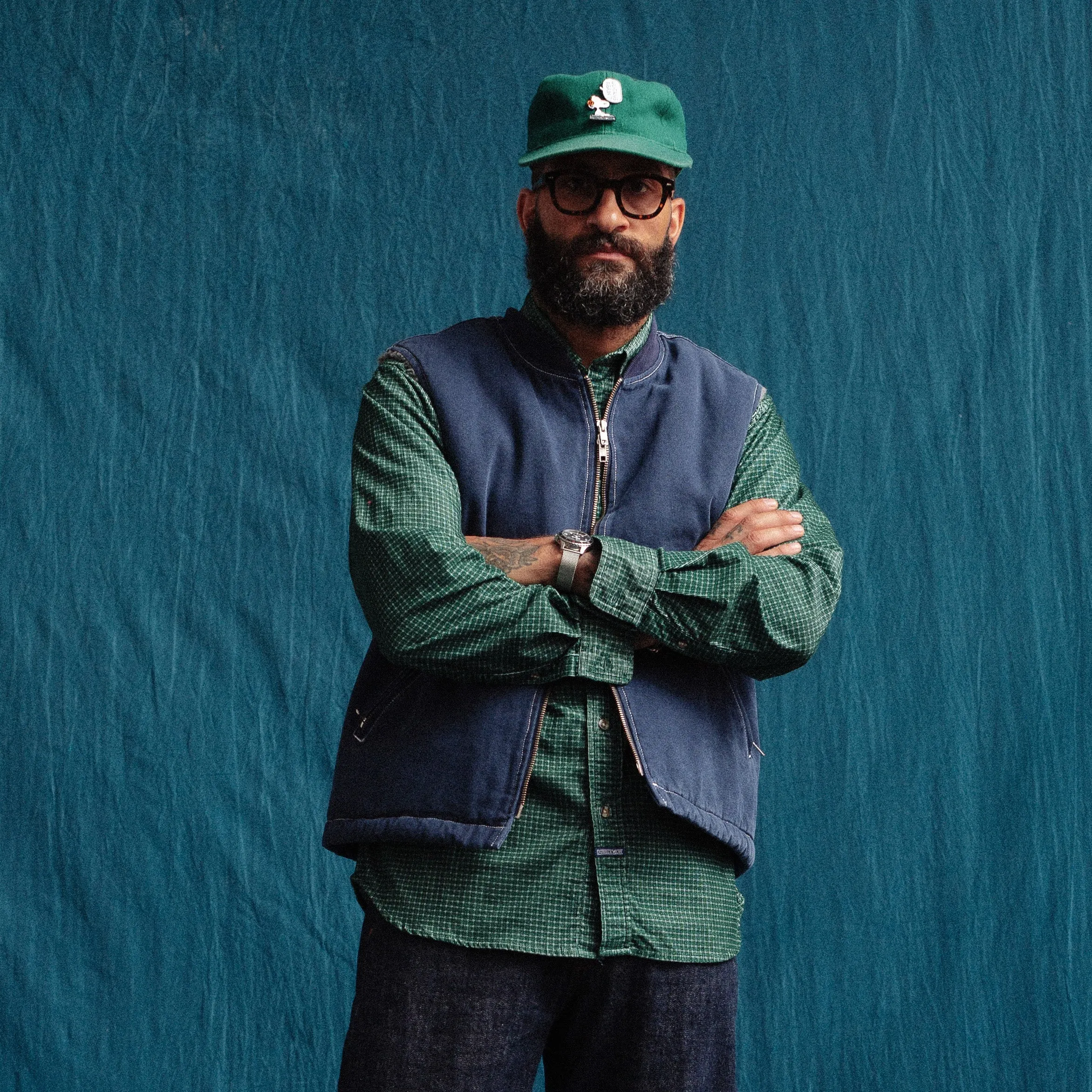 CAVVA FLEECE LINED VEST - NAVY sold by Dubbleware product image thumbnail 2