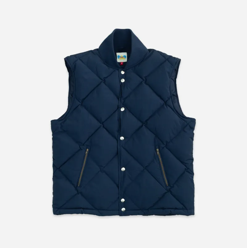 DUBBLE DOWN VEST - NAVY sold by Dubbleware