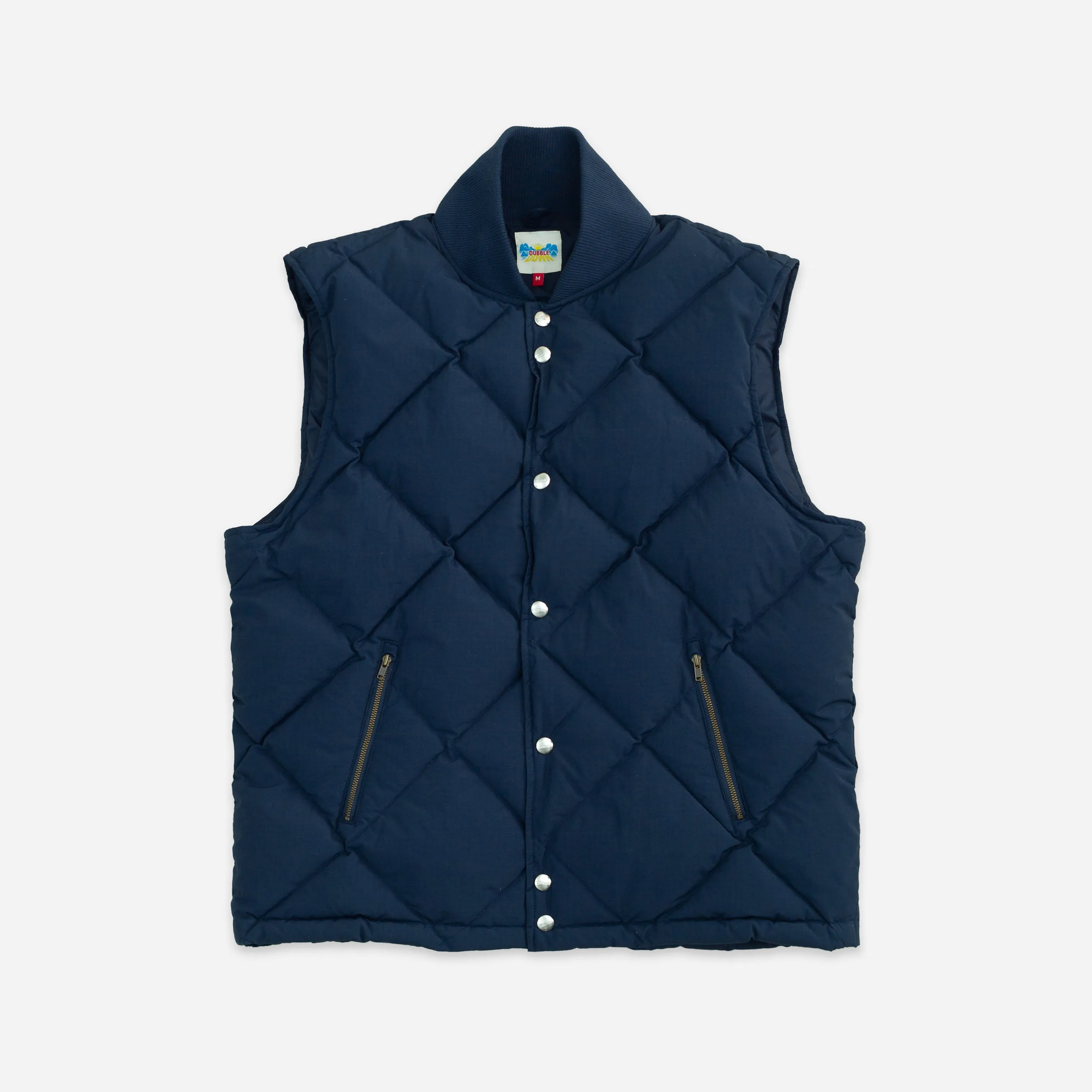 DUBBLE DOWN VEST - NAVY sold by Dubbleware