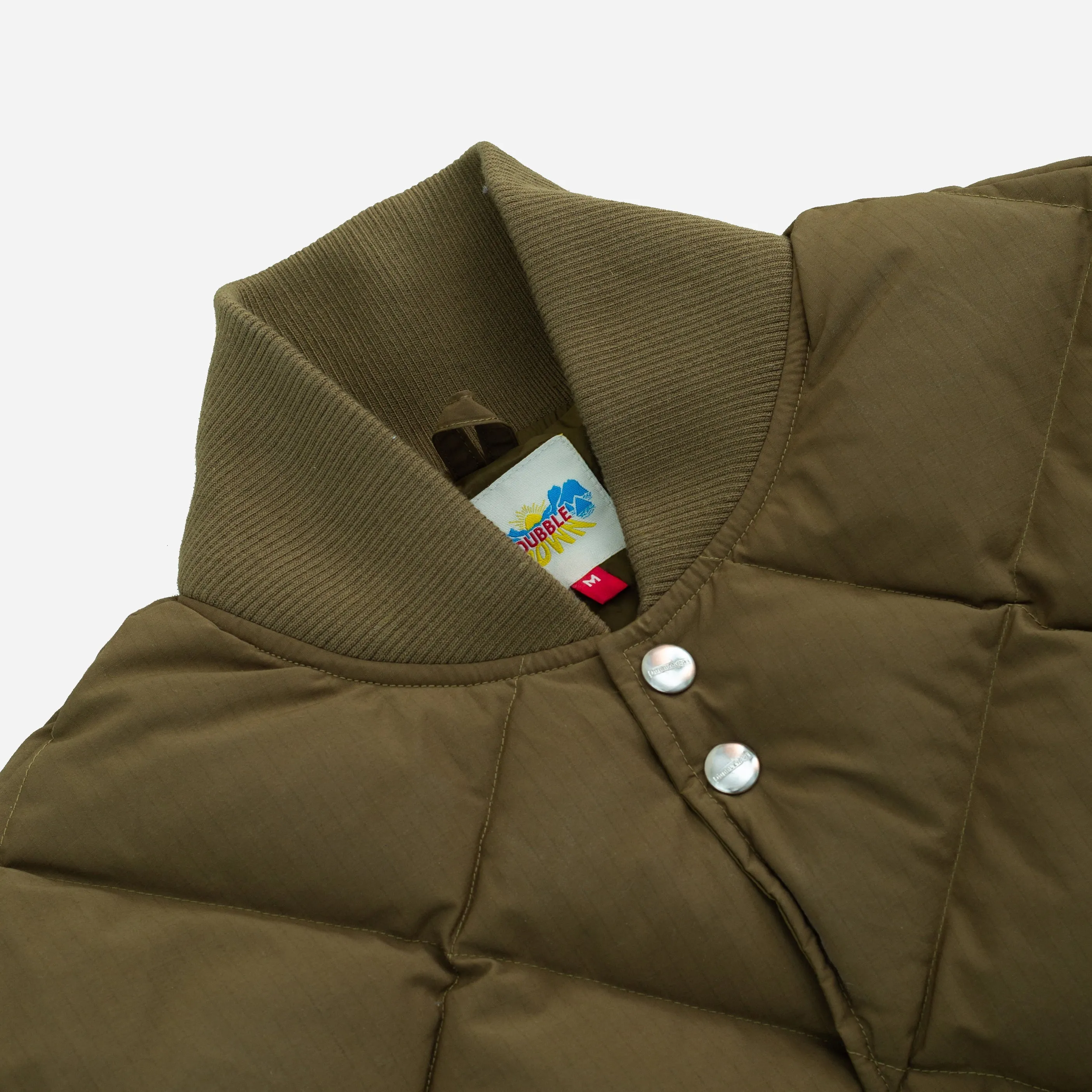 DUBBLE DOWN JACKET - MILITARY GREEN sold by Dubbleware product image thumbnail 3