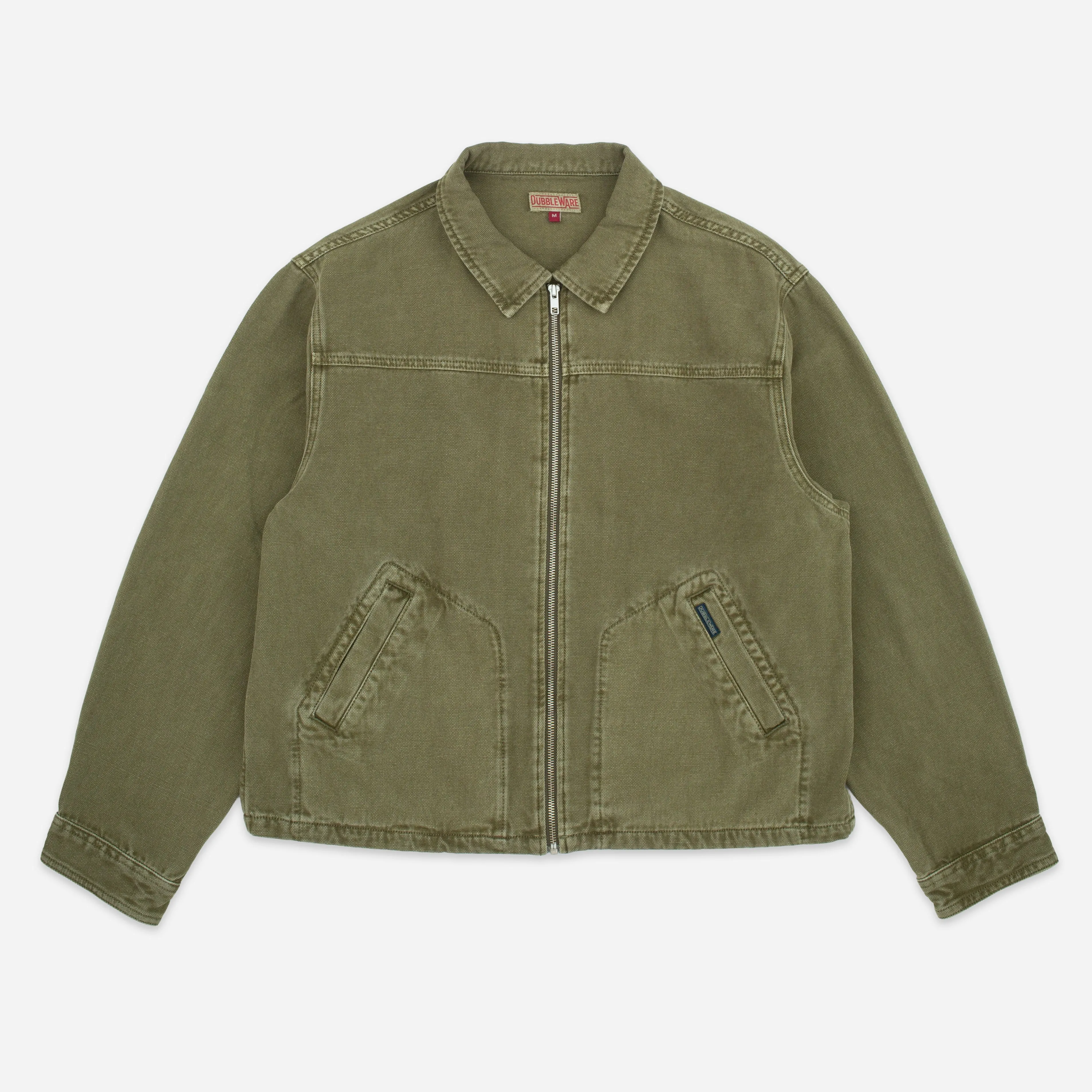 CROP JACKET - OLIVE sold by Dubbleware