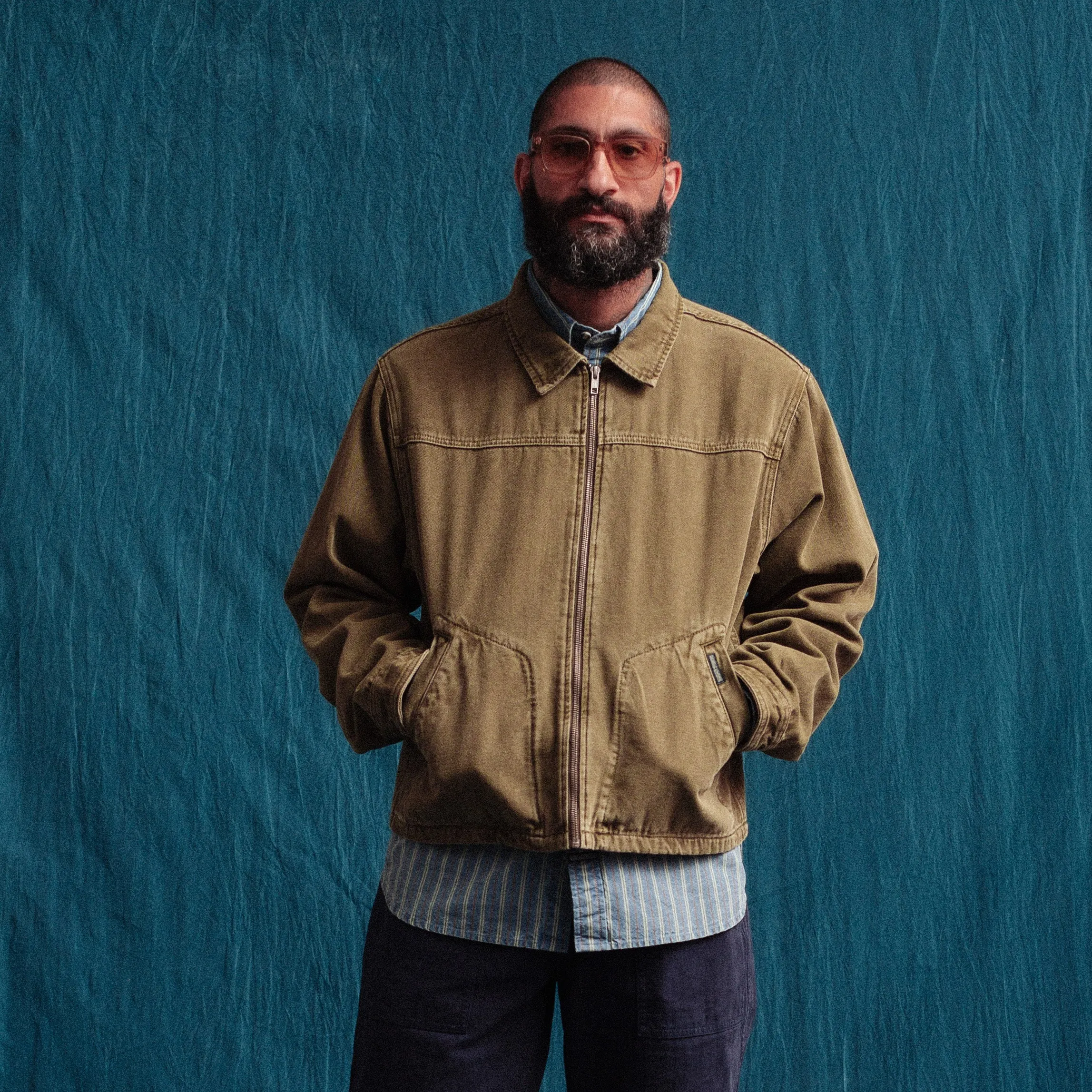 CROP JACKET - OLIVE sold by Dubbleware product image thumbnail 2