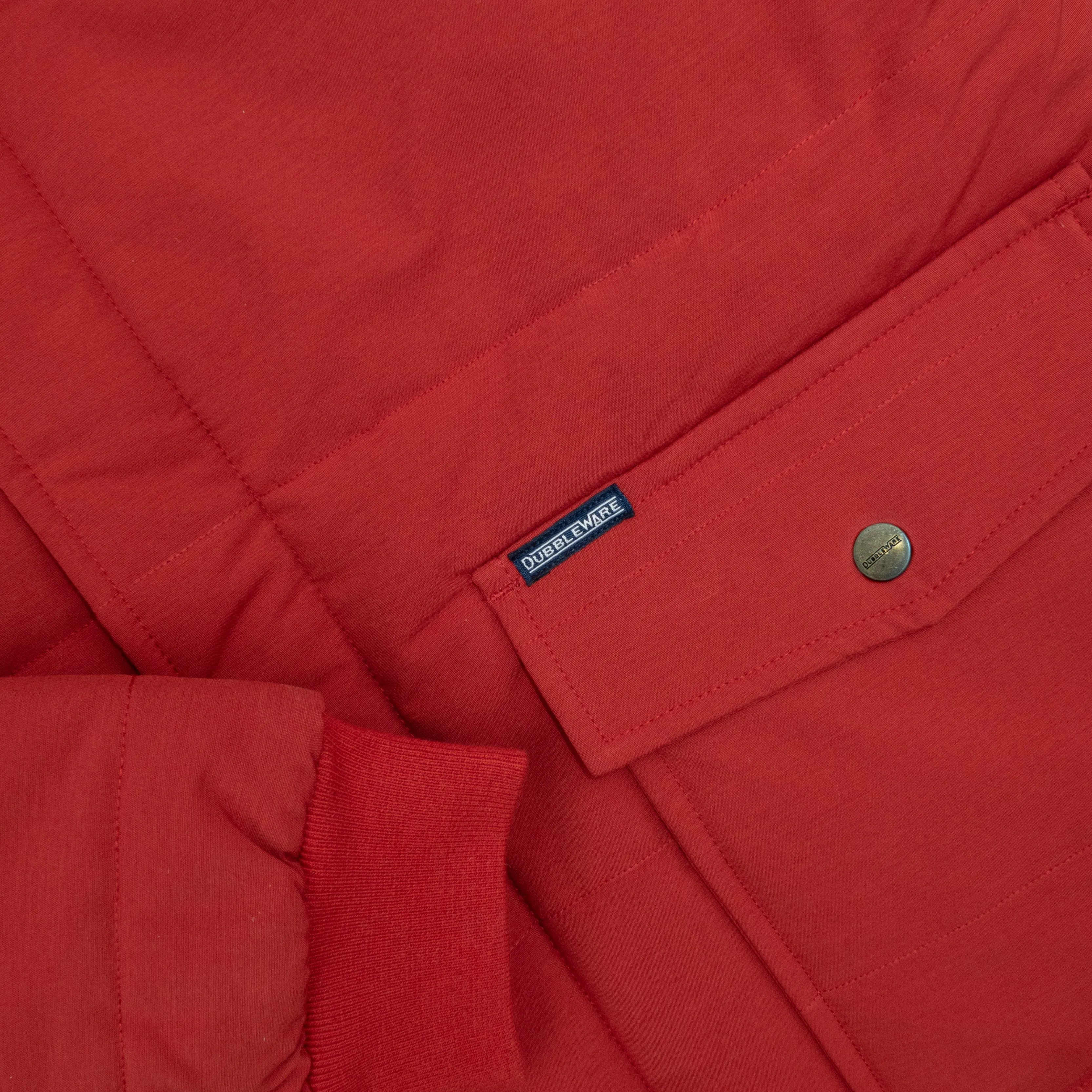 GRAIN JACKET - DARK RED sold by Dubbleware product image thumbnail 5
