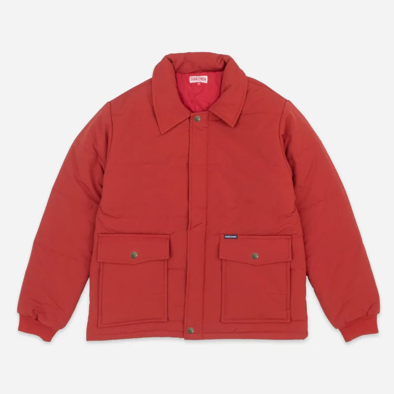 GRAIN JACKET - DARK RED sold by Dubbleware