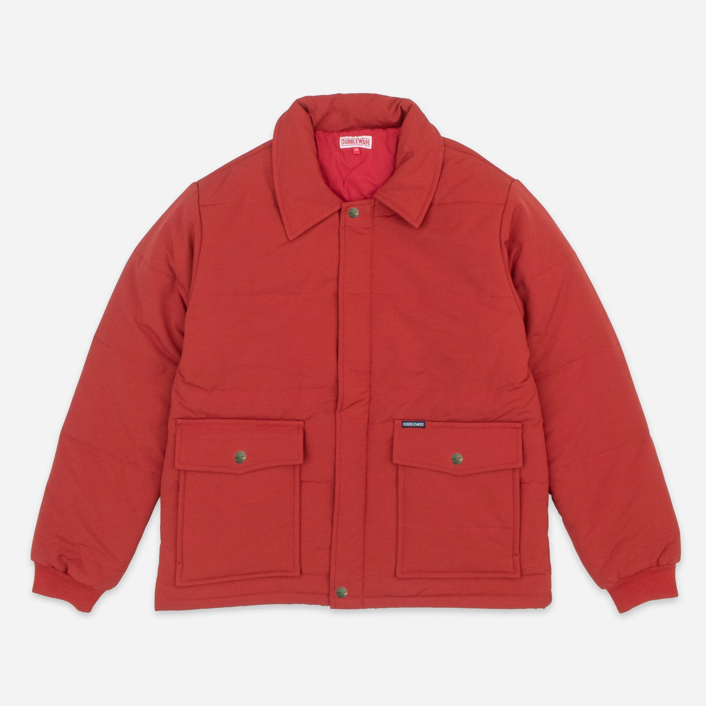 GRAIN JACKET - DARK RED sold by Dubbleware