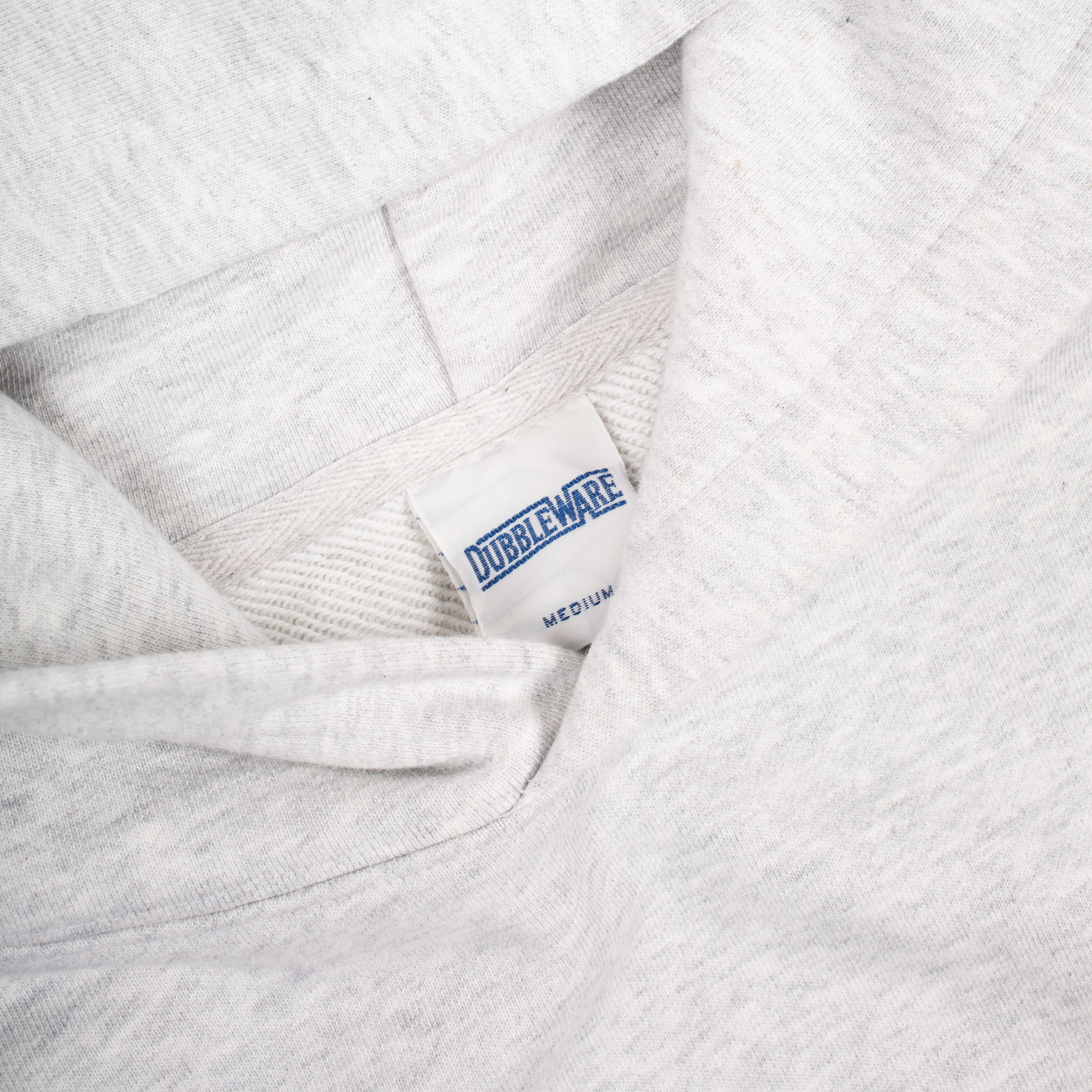 CLASSIC HOODIE - ASH HEATHER GREY sold by Dubbleware product image thumbnail 3