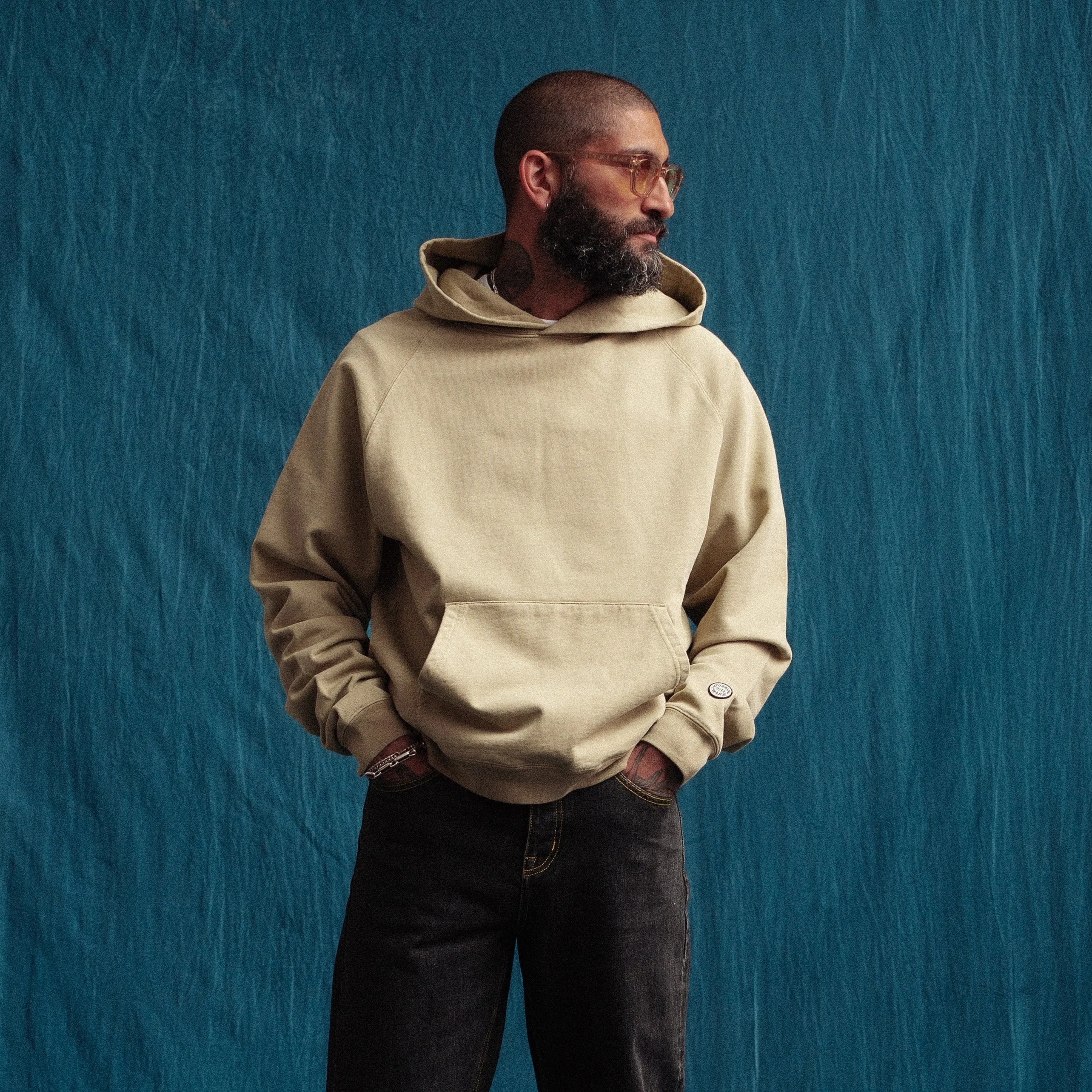 CLASSIC HOODIE - OLIVE sold by Dubbleware product image thumbnail 2