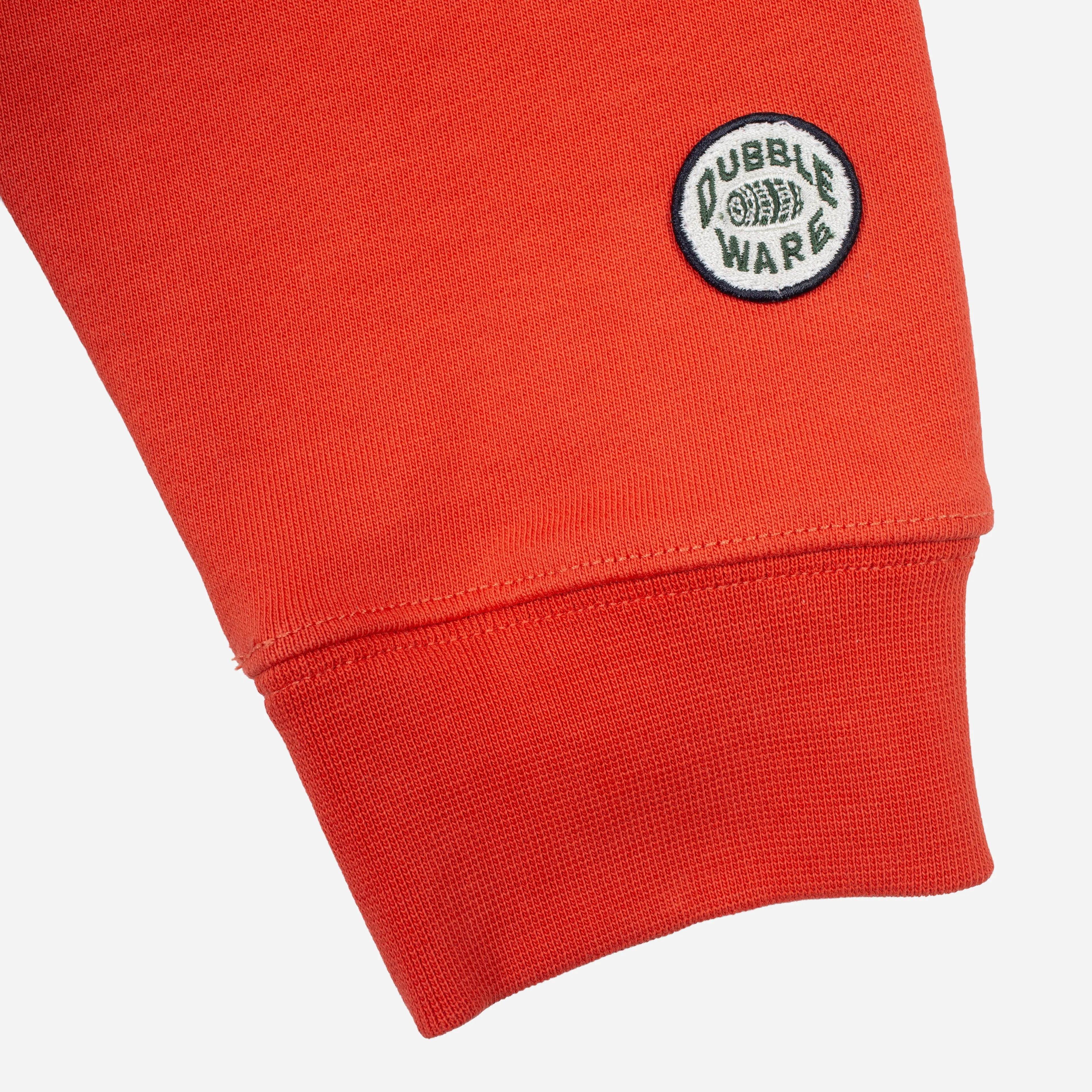 CREW SWEATSHIRT - ORANGE sold by Dubbleware product image thumbnail 3