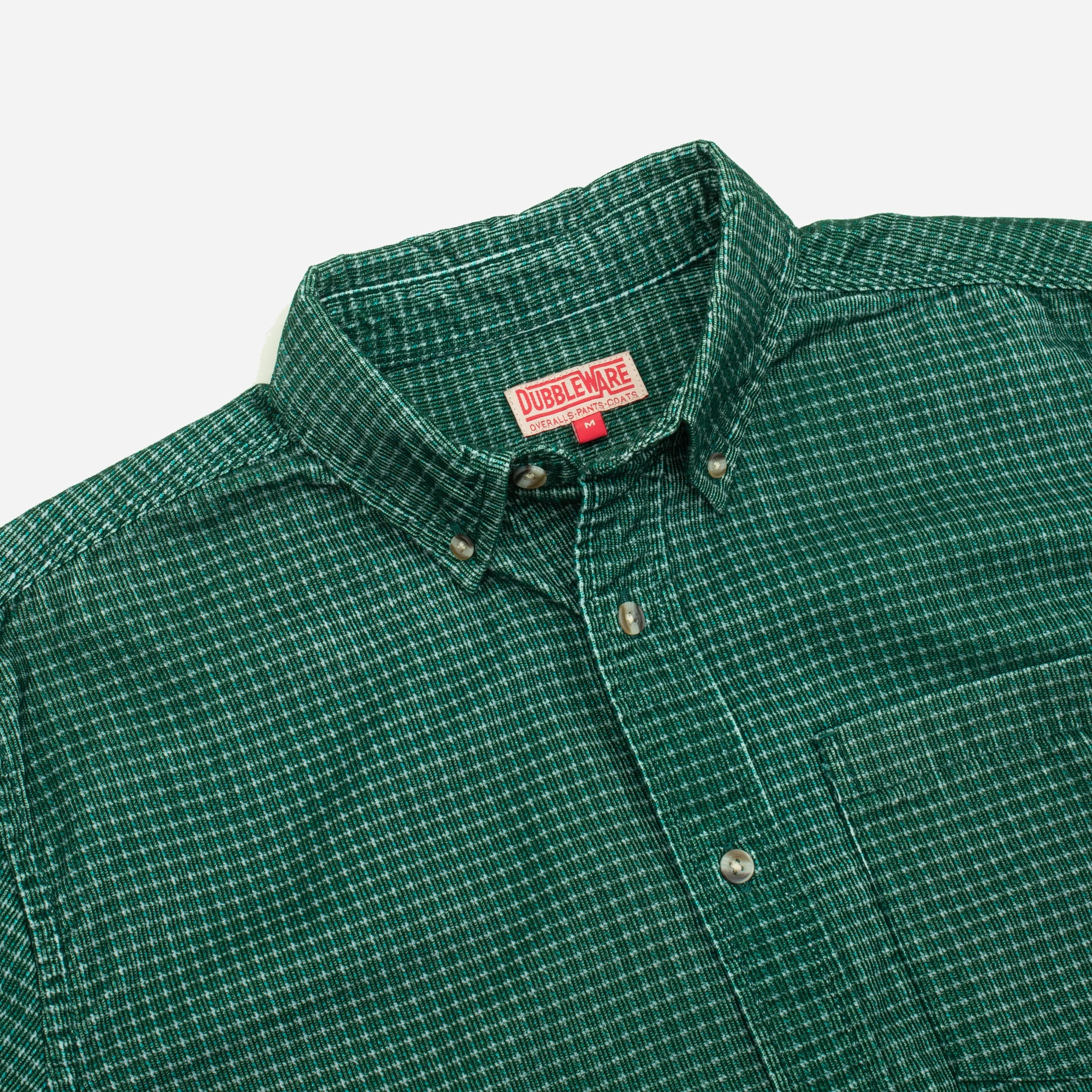VINTAGE B.D CORD SHIRT - GREEN BOX sold by Dubbleware product image thumbnail 4