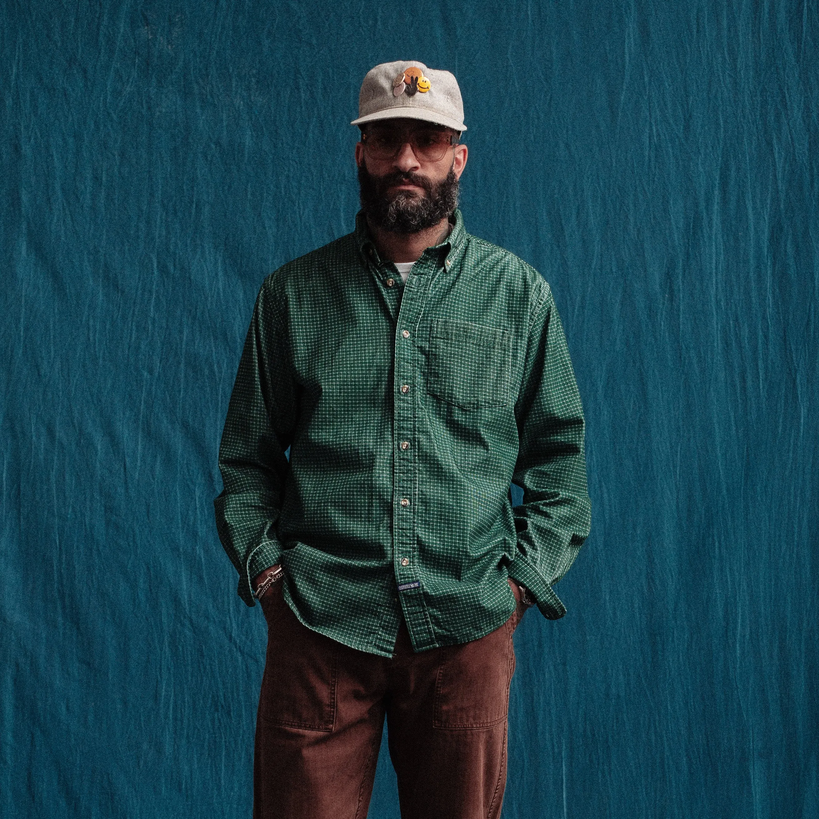 VINTAGE B.D CORD SHIRT - GREEN BOX sold by Dubbleware product image thumbnail 2