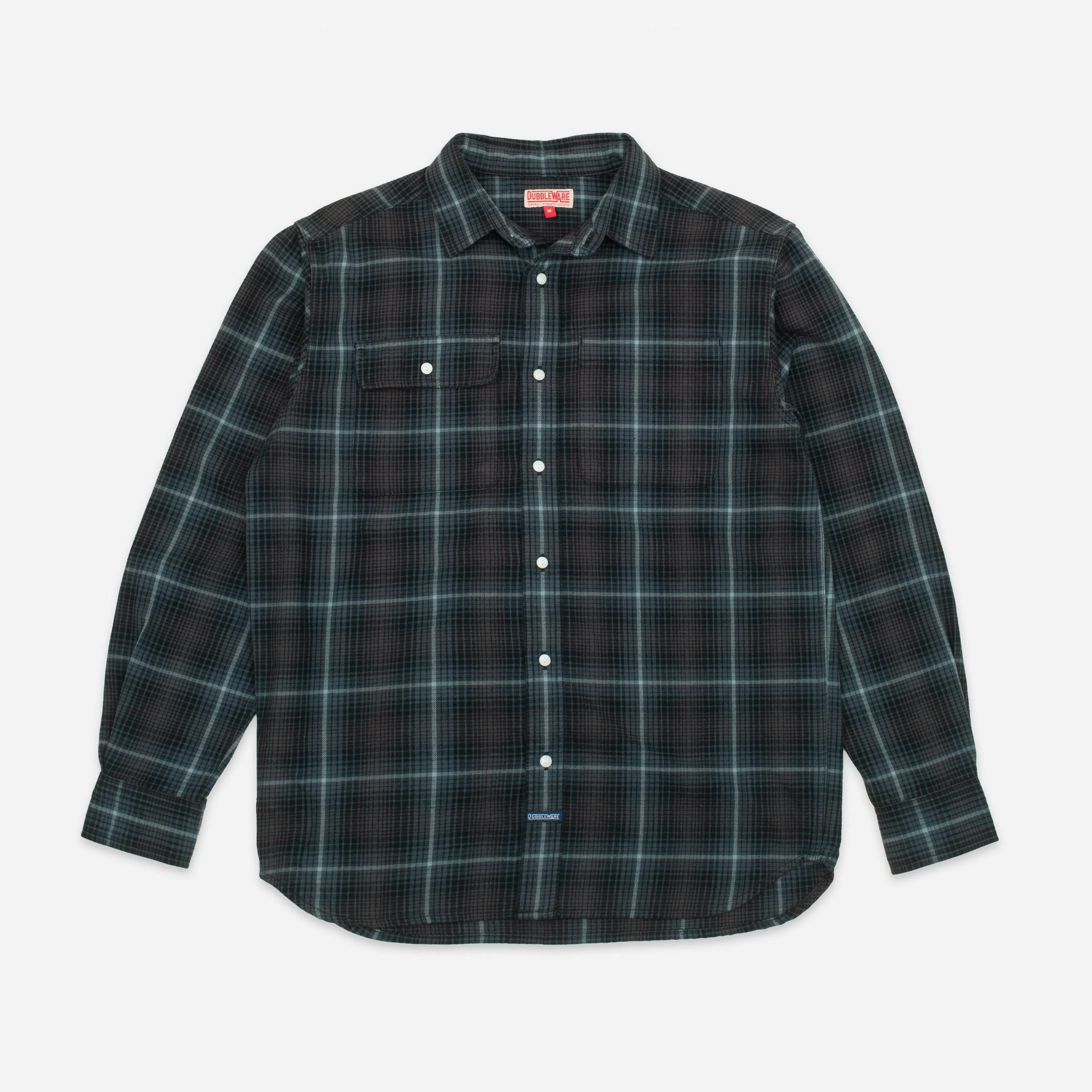 HERITAGE CHECK WORK SHIRT - BROWN/GREEN sold by Dubbleware