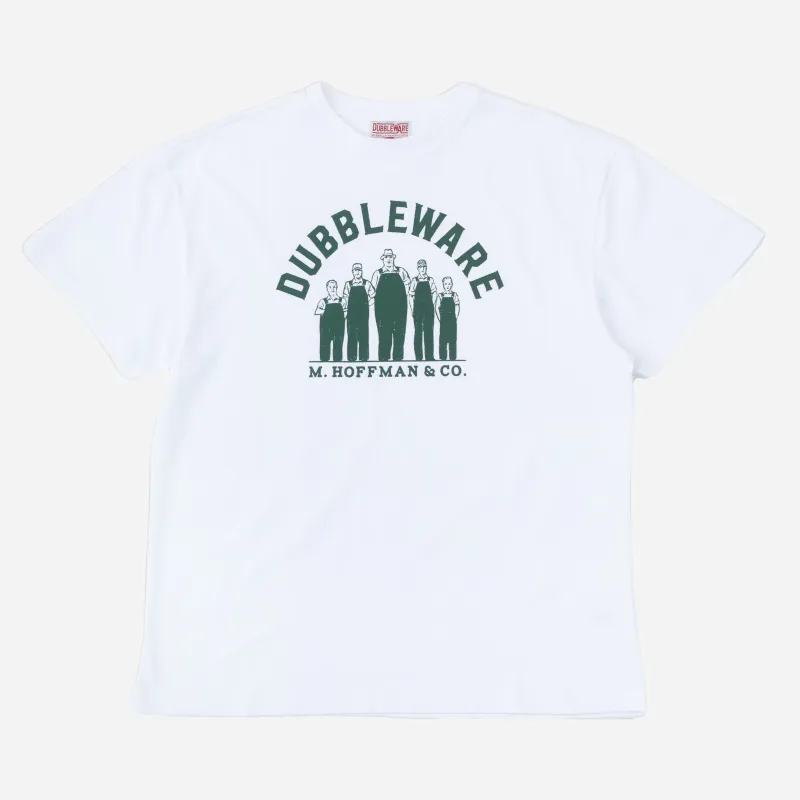 Hoffman Tee - White sold by Dubbleware