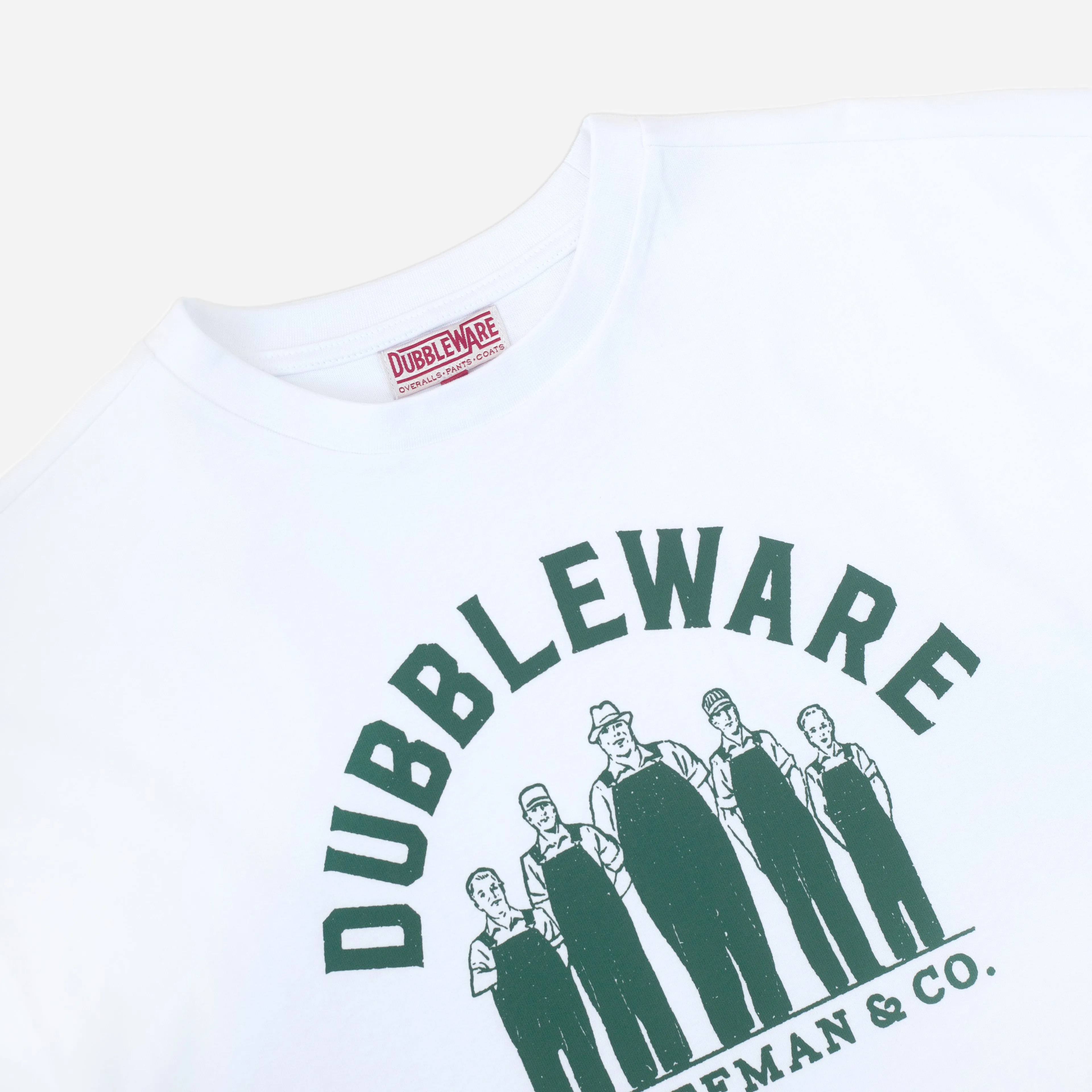 HOFFMAN T-SHIRT - WHITE sold by Dubbleware product image thumbnail 3