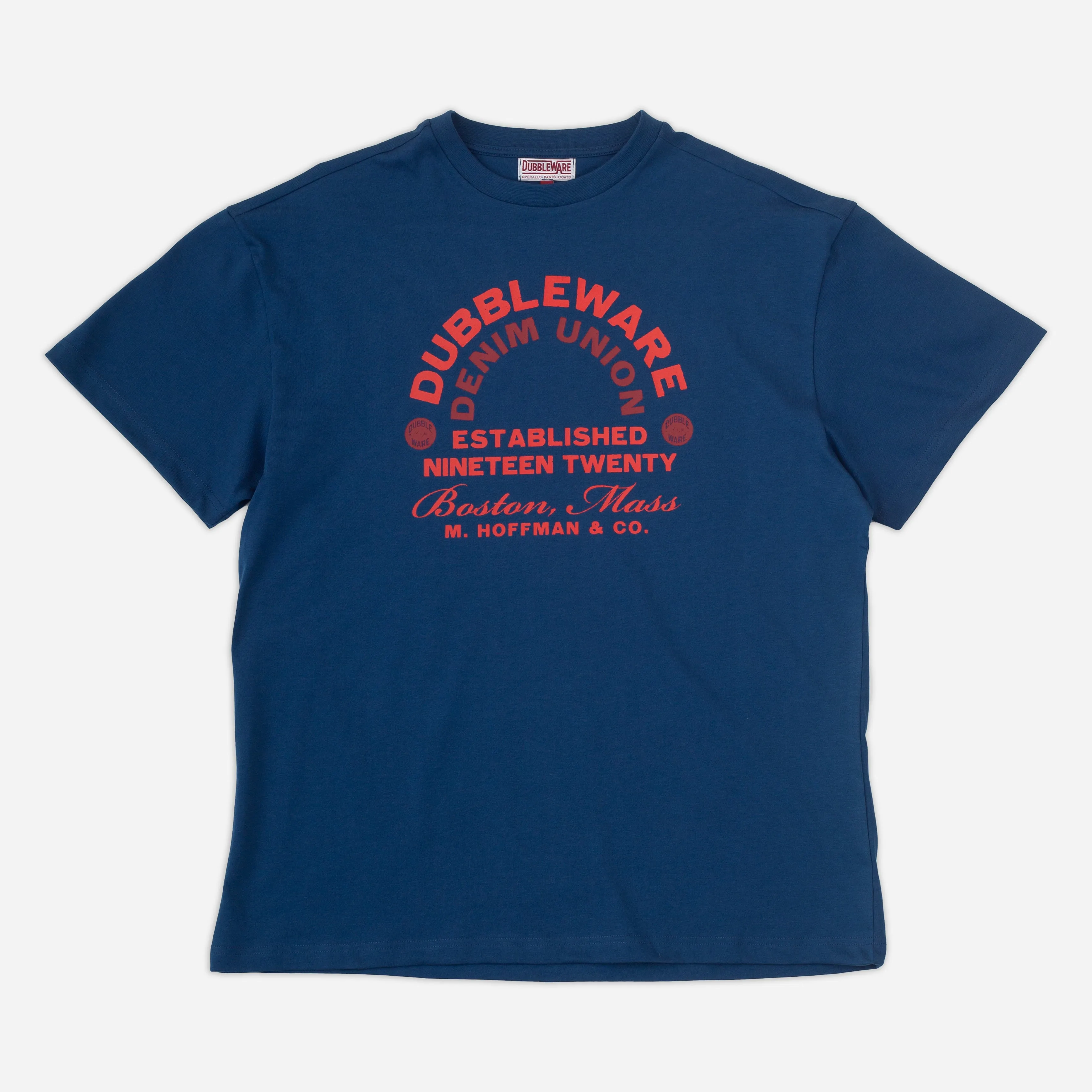 DENIM UNION T-SHIRT - NAVY sold by Dubbleware