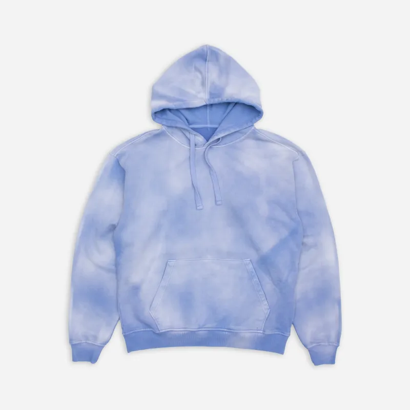 SUN FADED HOODIE - WASHED BLUE sold by Dubbleware