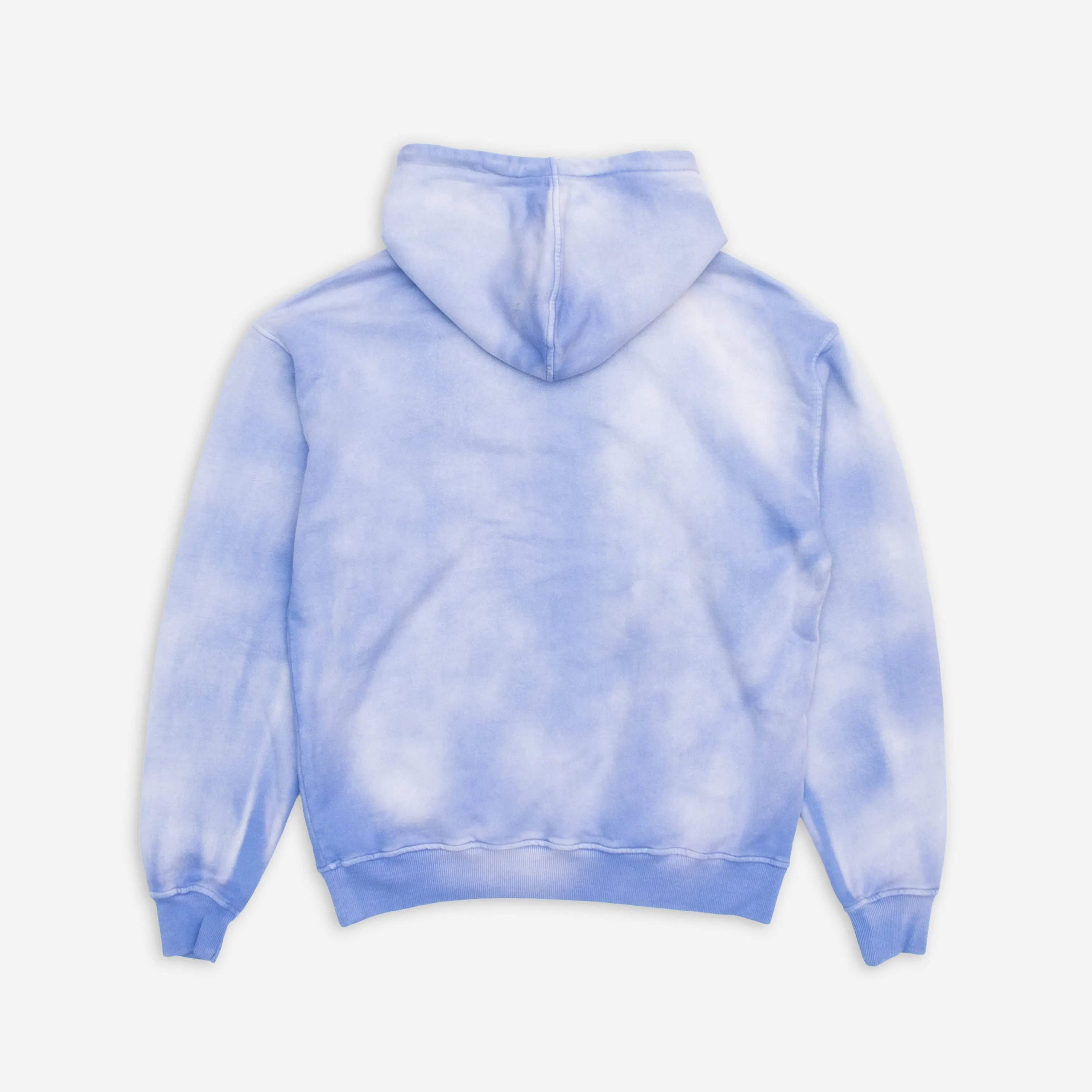 SUN FADED HOODIE - WASHED BLUE sold by Dubbleware product image thumbnail 2