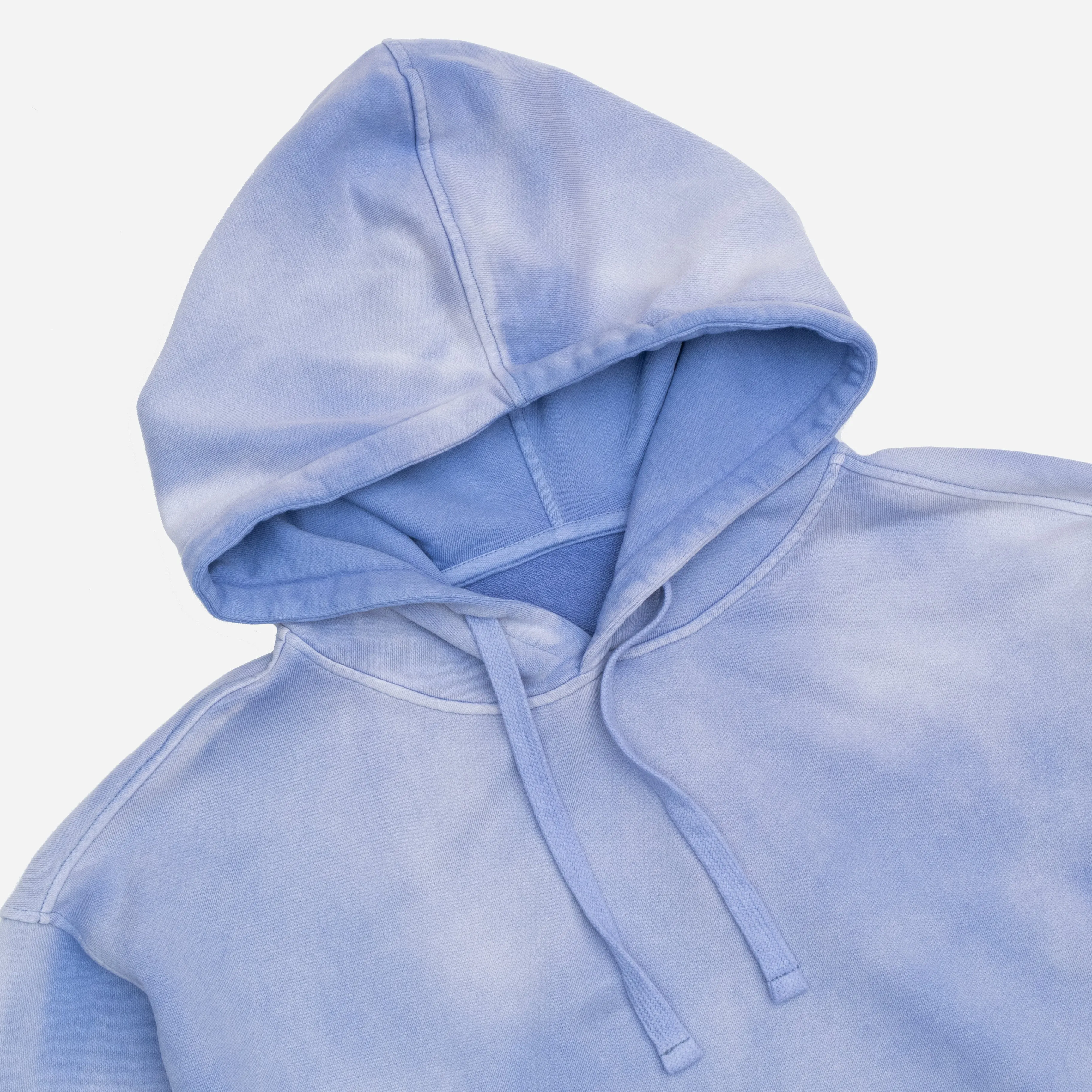 SUN FADED HOODIE - WASHED BLUE sold by Dubbleware product image thumbnail 3