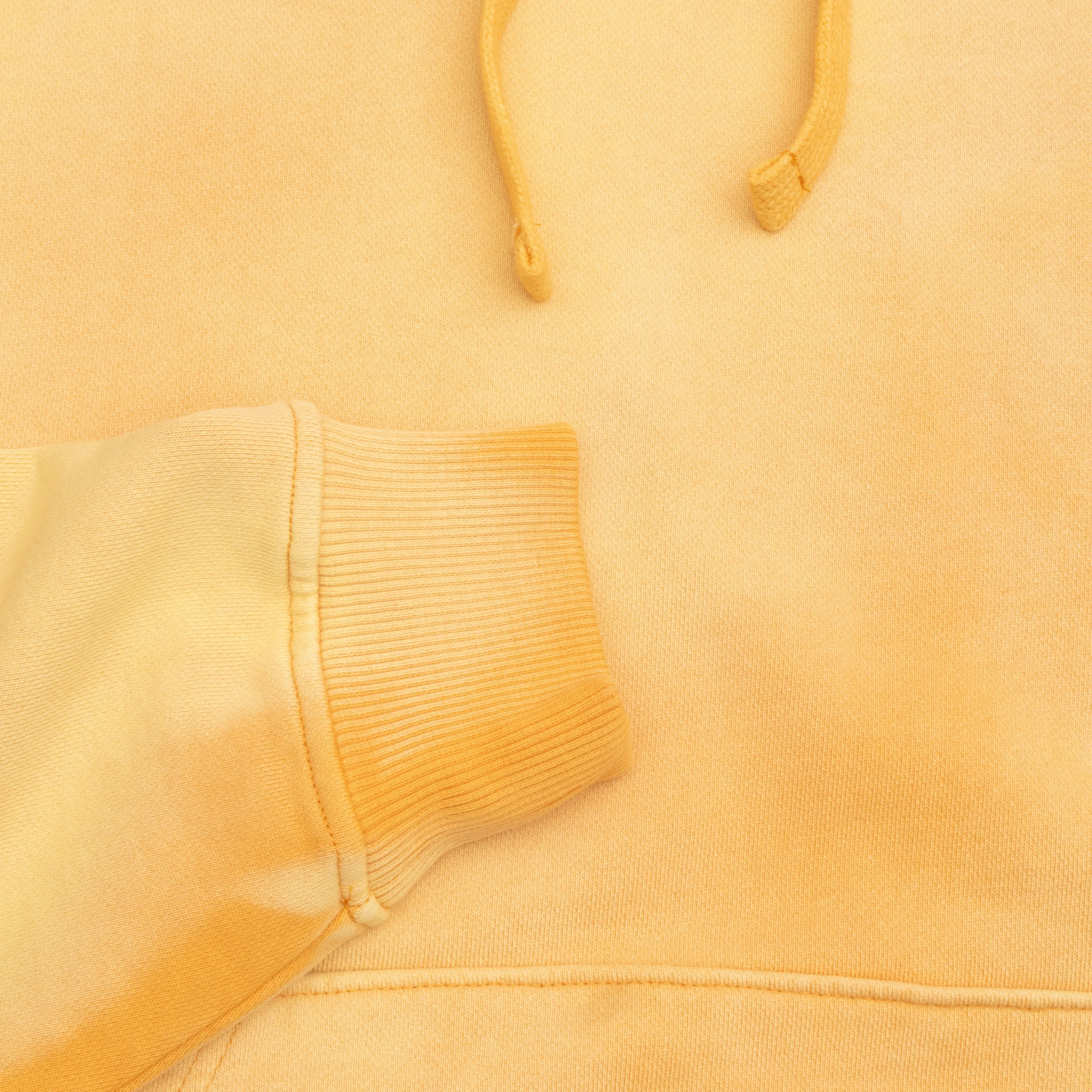 SUN FADED POPOVER HOODIE - WASHED YELLOW sold by Dubbleware product image thumbnail 3