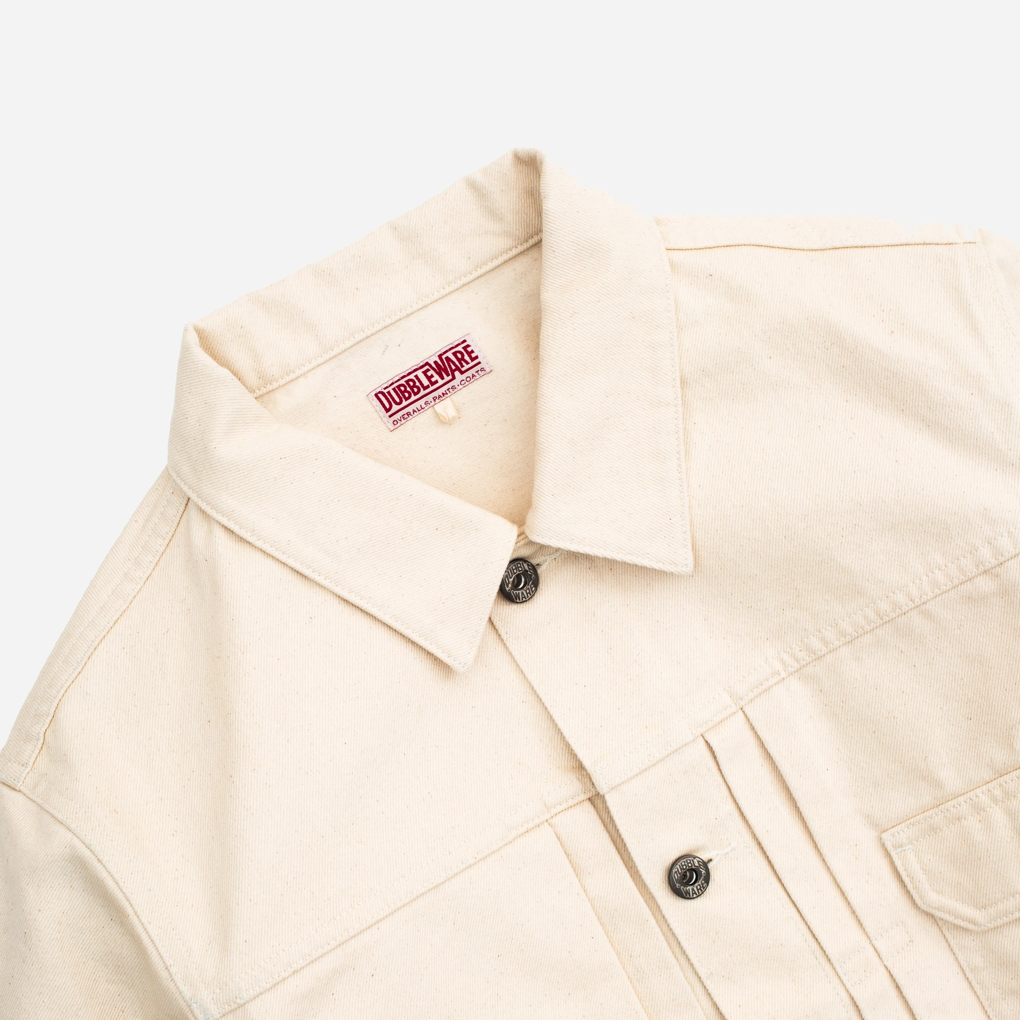 TYPE II DENIM JACKET - ECRU sold by Dubbleware product image thumbnail 3