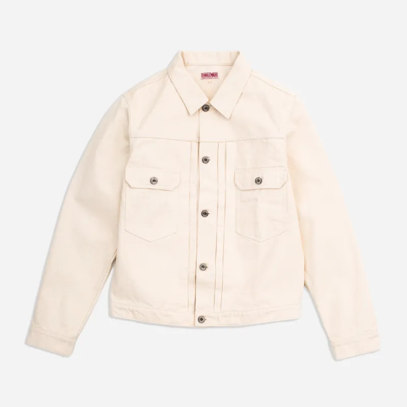 TYPE II DENIM JACKET - ECRU sold by Dubbleware