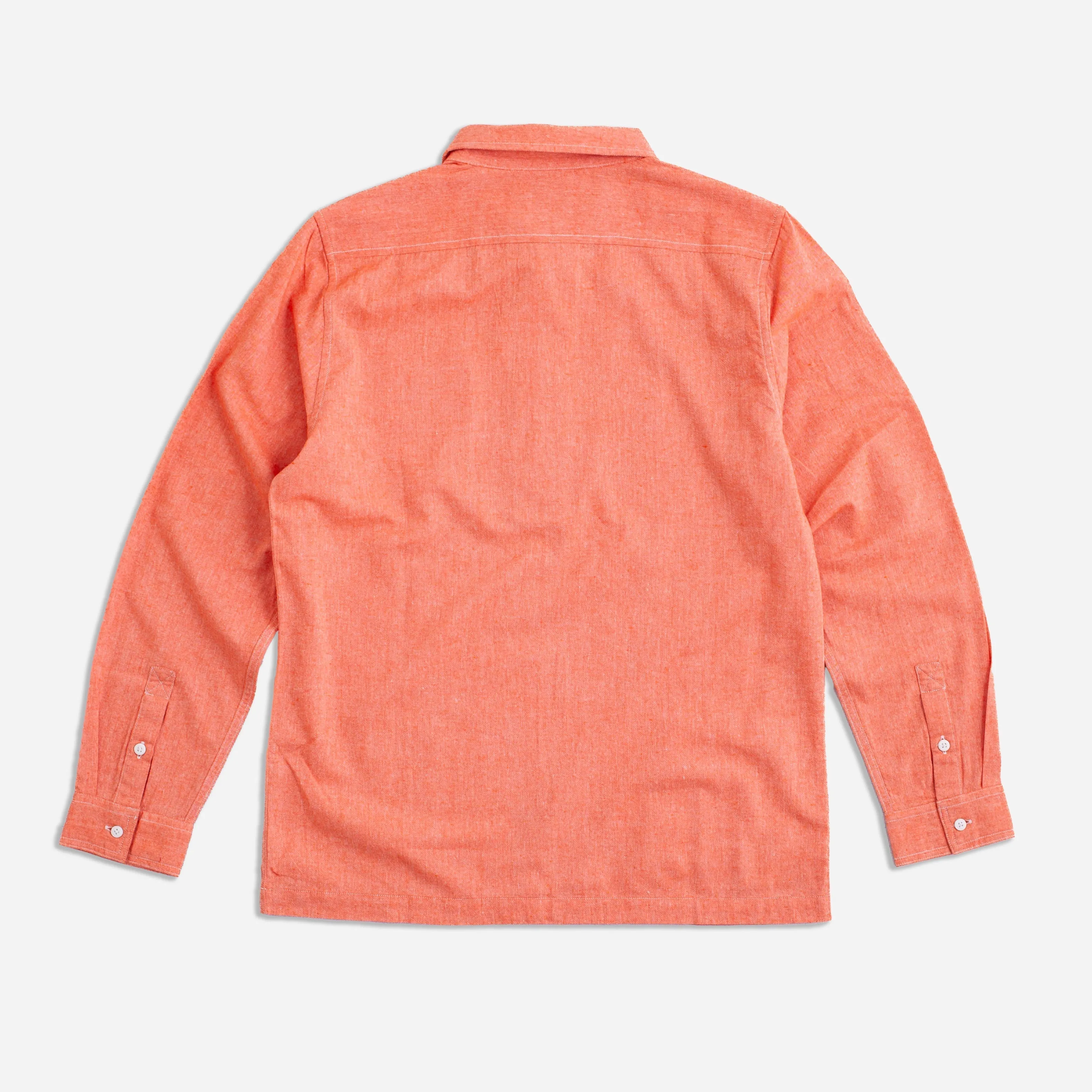 CHAMBRAY PULLOVER SHIRT - RED sold by Dubbleware product image thumbnail 2