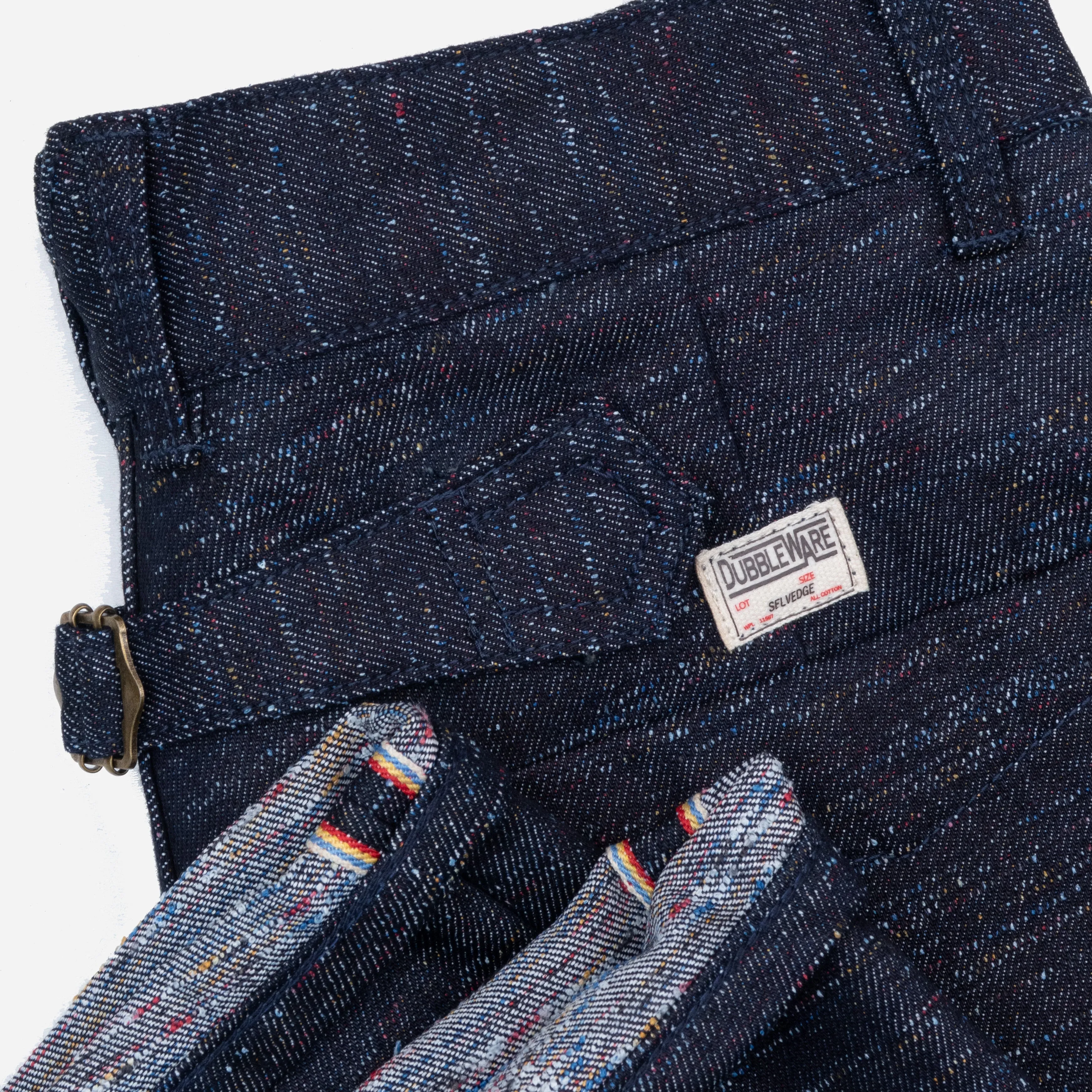 RAINBOW SELVEDGE STRAIGHT LEG DENIM JEAN - RAW INDIGO sold by Dubbleware product image thumbnail 4