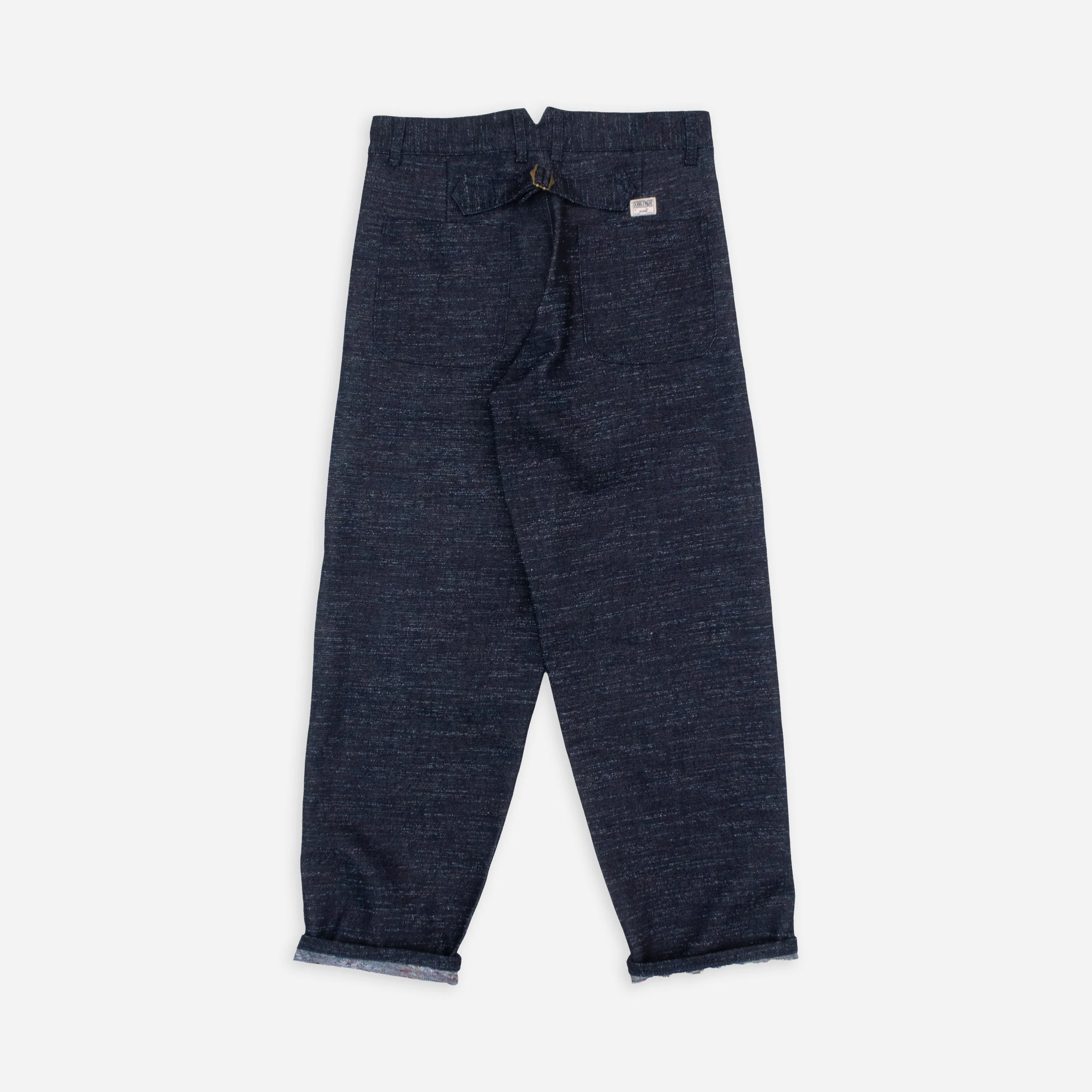 RAINBOW SELVEDGE STRAIGHT LEG DENIM JEAN - RAW INDIGO sold by Dubbleware product image thumbnail 2
