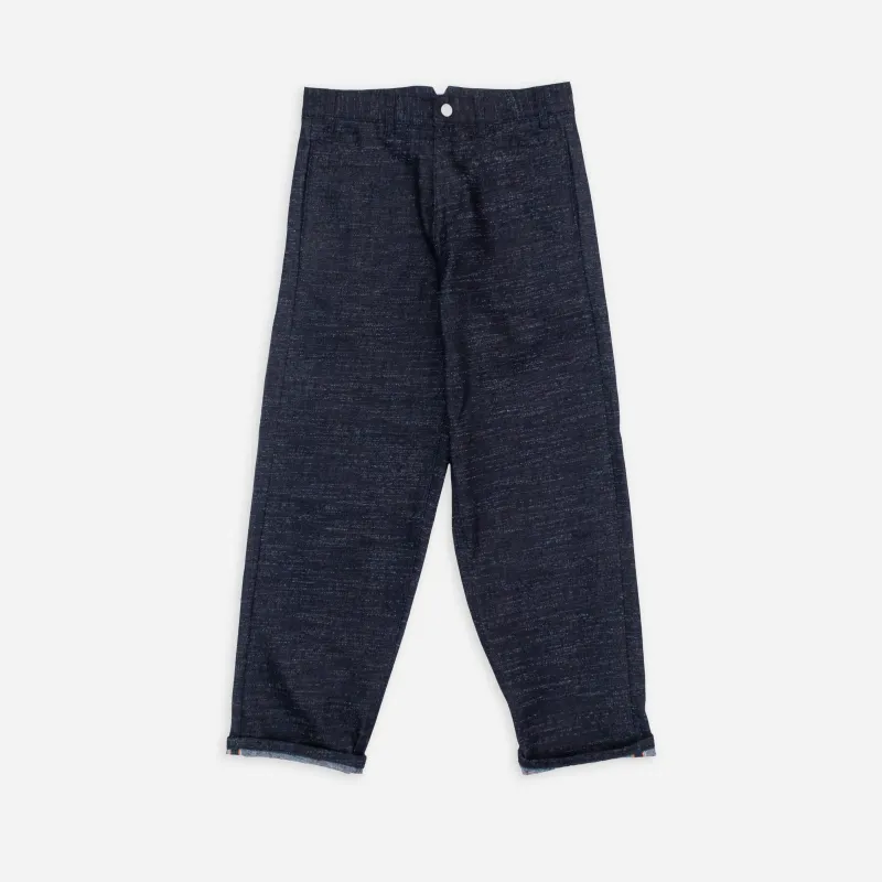 RAINBOW SELVEDGE STRAIGHT LEG DENIM JEAN - RAW INDIGO sold by Dubbleware