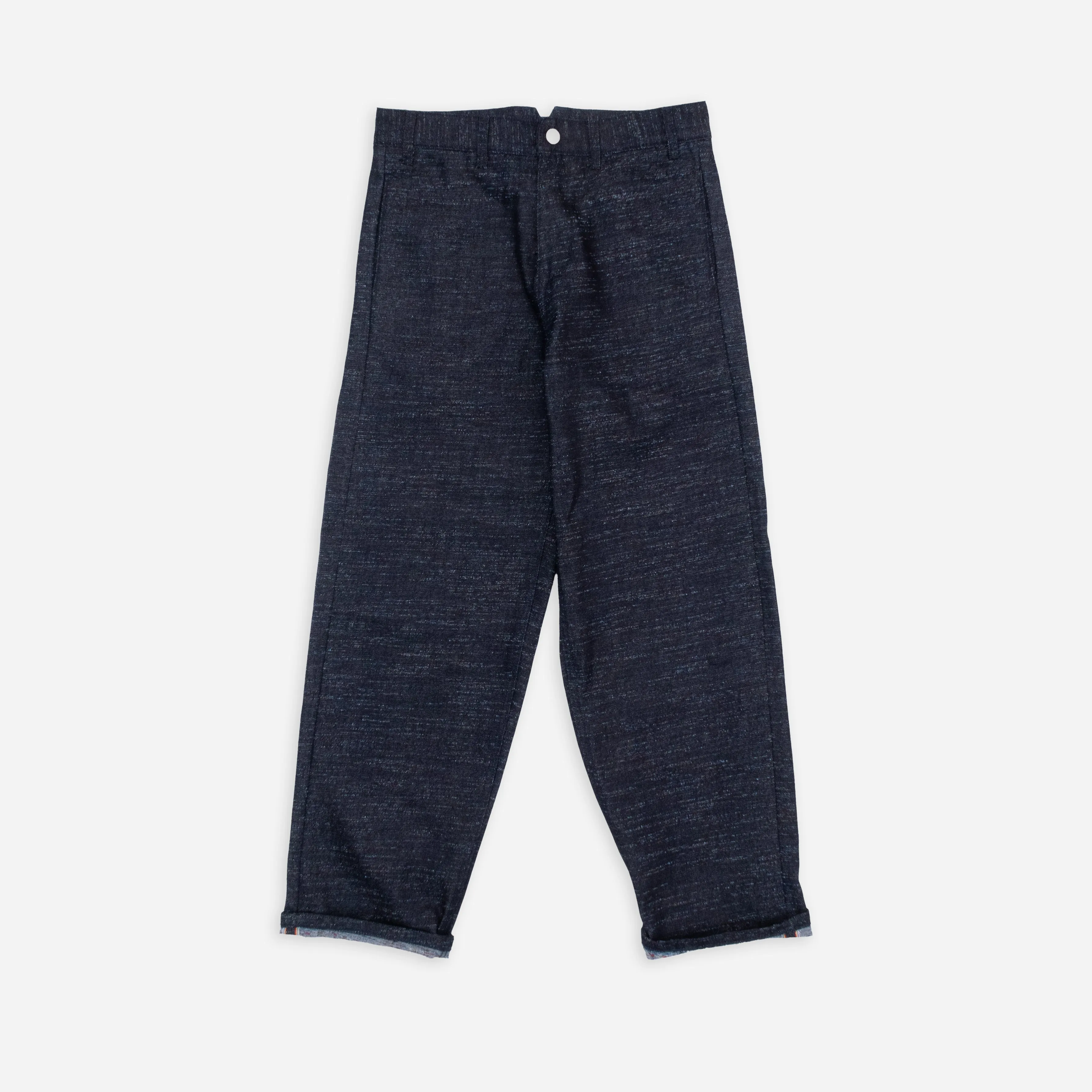RAINBOW SELVEDGE STRAIGHT LEG DENIM JEAN - RAW INDIGO sold by Dubbleware