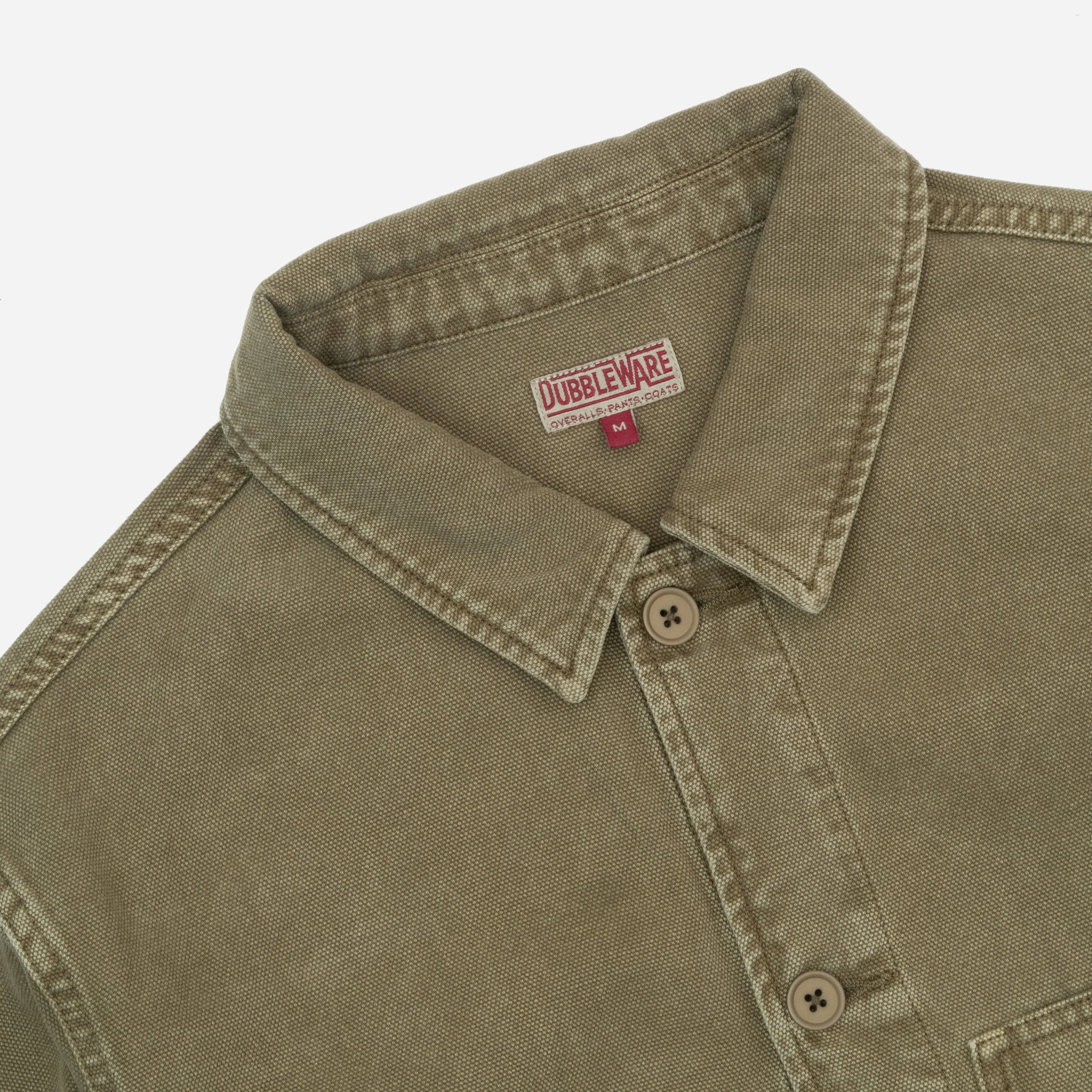 CHORE WORK JACKET - MILITARY GREEN sold by Dubbleware product image thumbnail 3