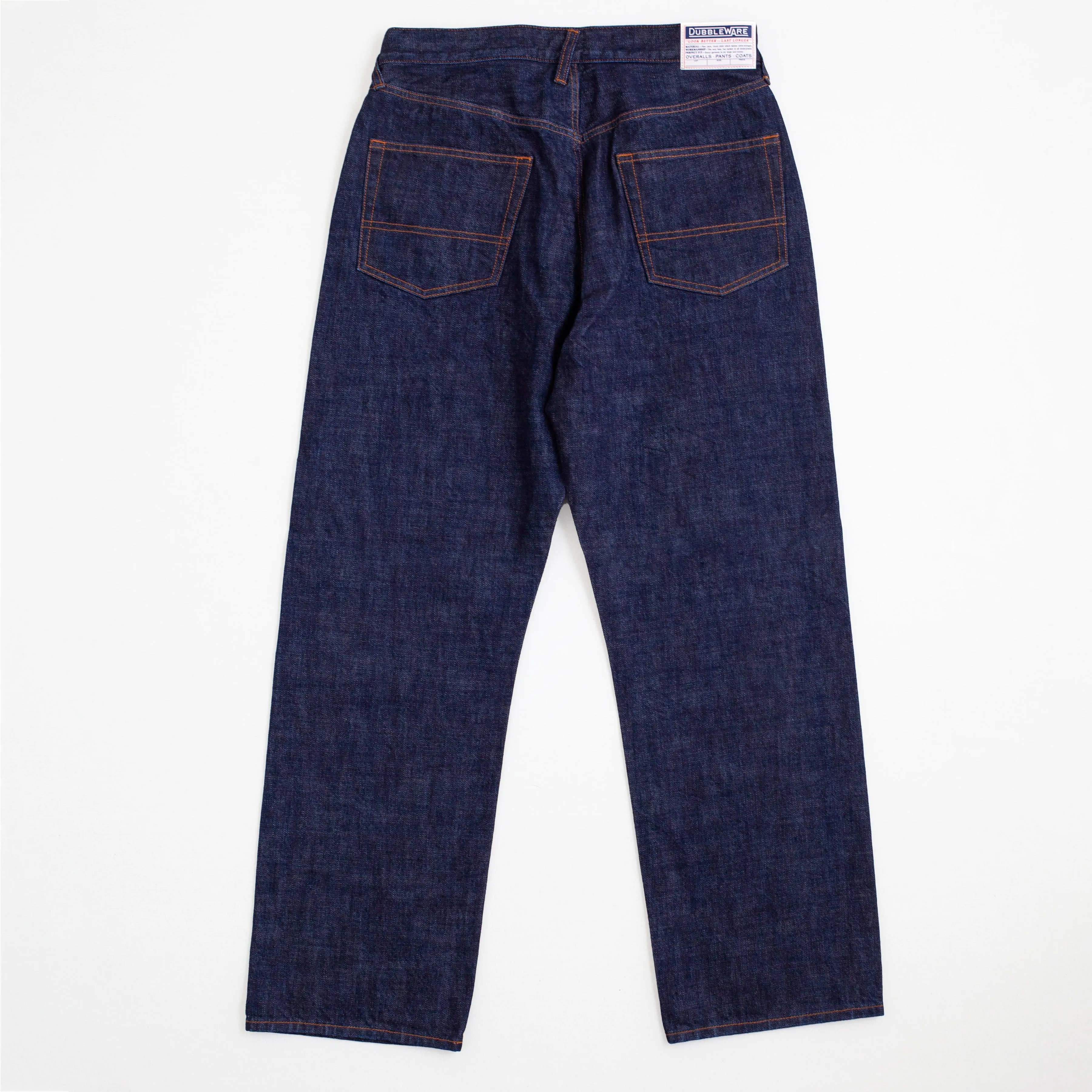 SELVEDGE STRAIGHT LEG DENIM JEAN - INDIGO sold by Dubbleware product image thumbnail 3