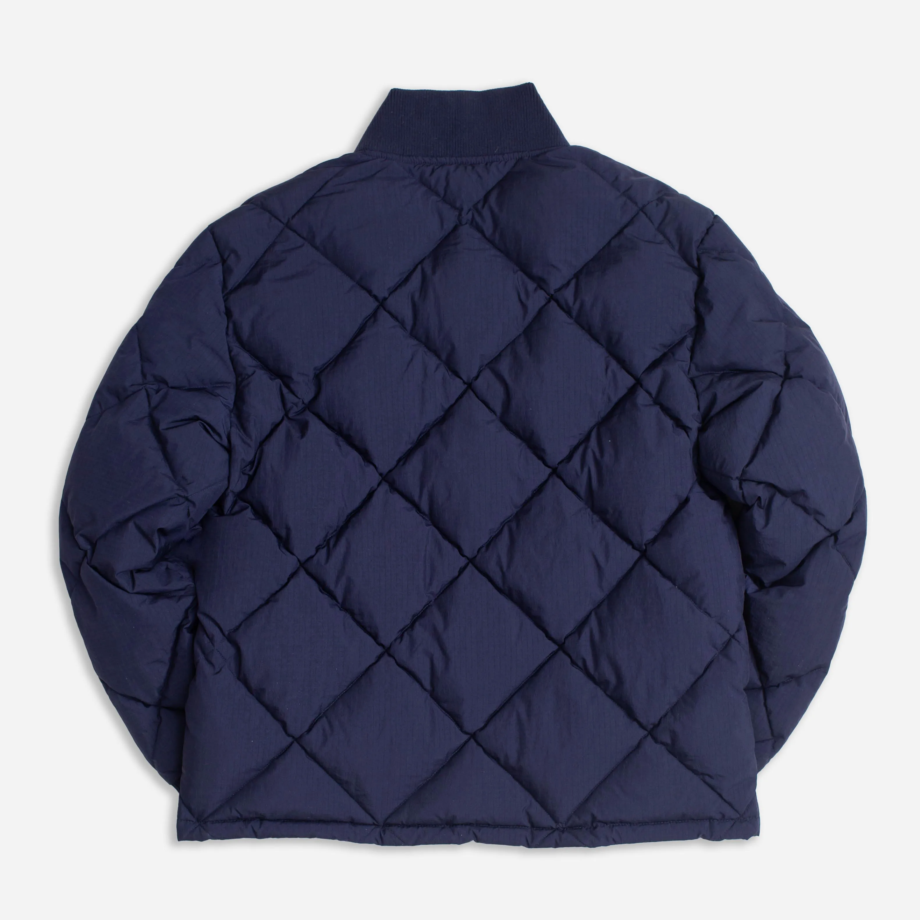 DUBBLE DOWN DIAMOND QUILTED JACKET - NAVY sold by Dubbleware product image thumbnail 4