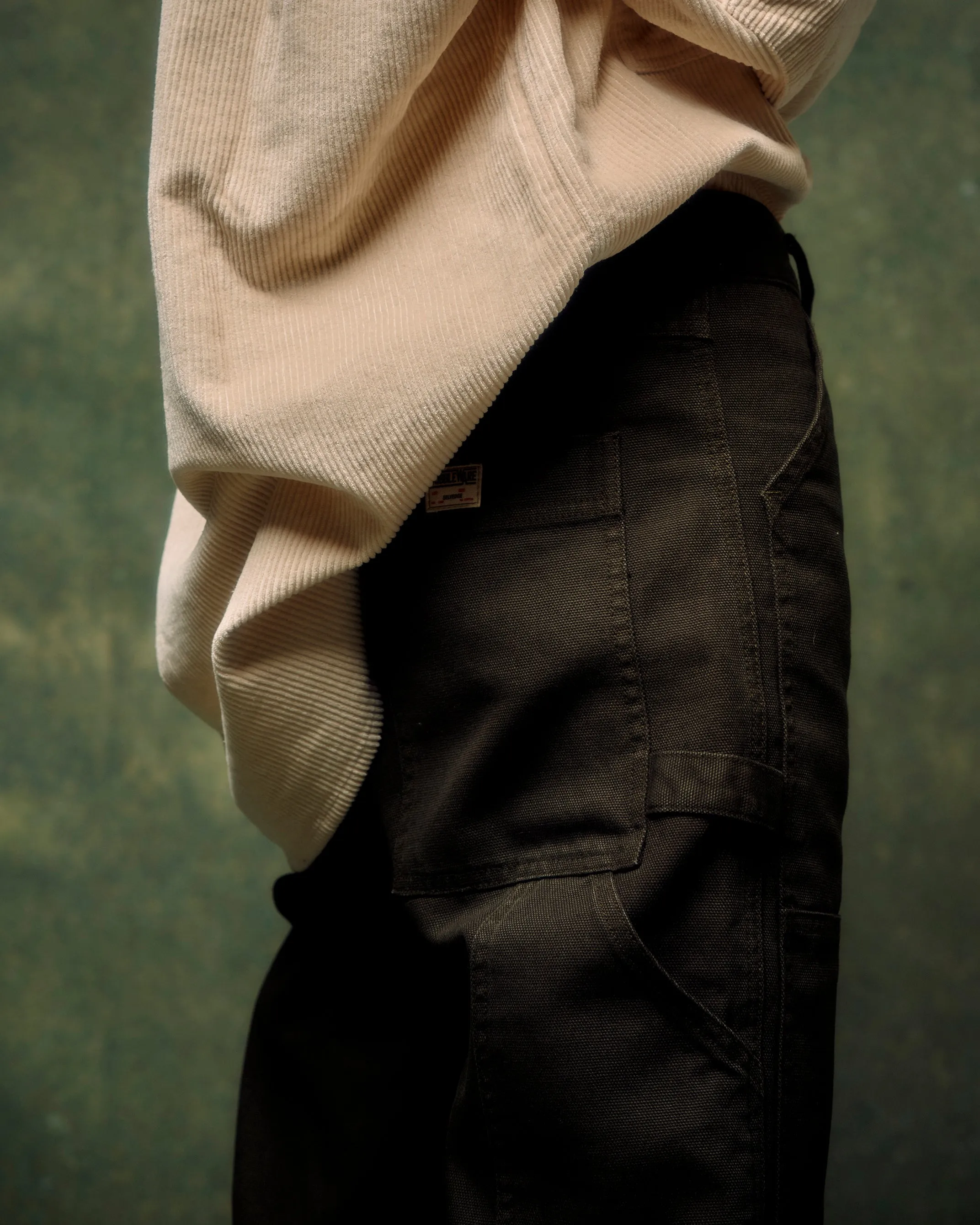 Women's Double Knee Carpenter - Olive sold by Dubbleware product image thumbnail 5