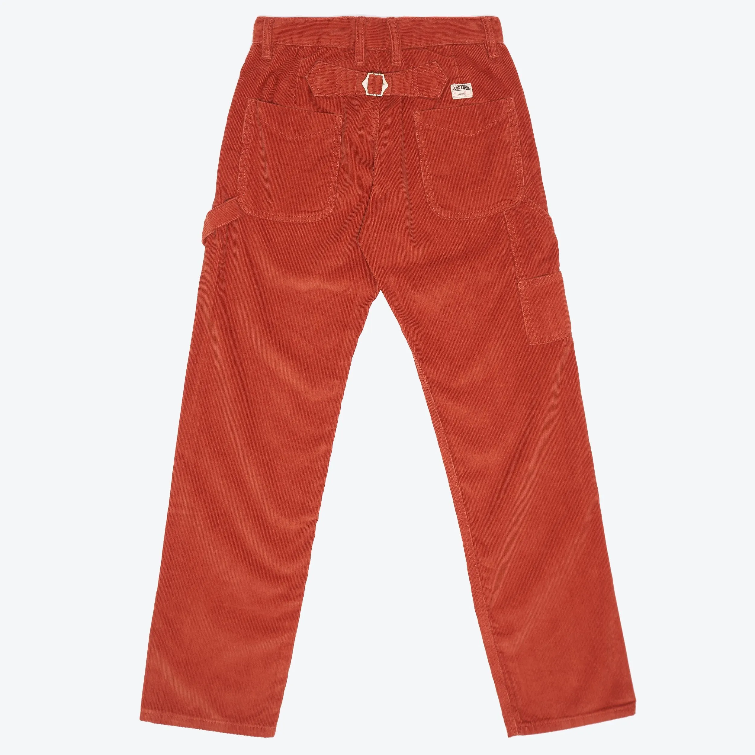Women's Avignon Carpenter Pant - Rust Corduroy sold by Dubbleware product image thumbnail 2