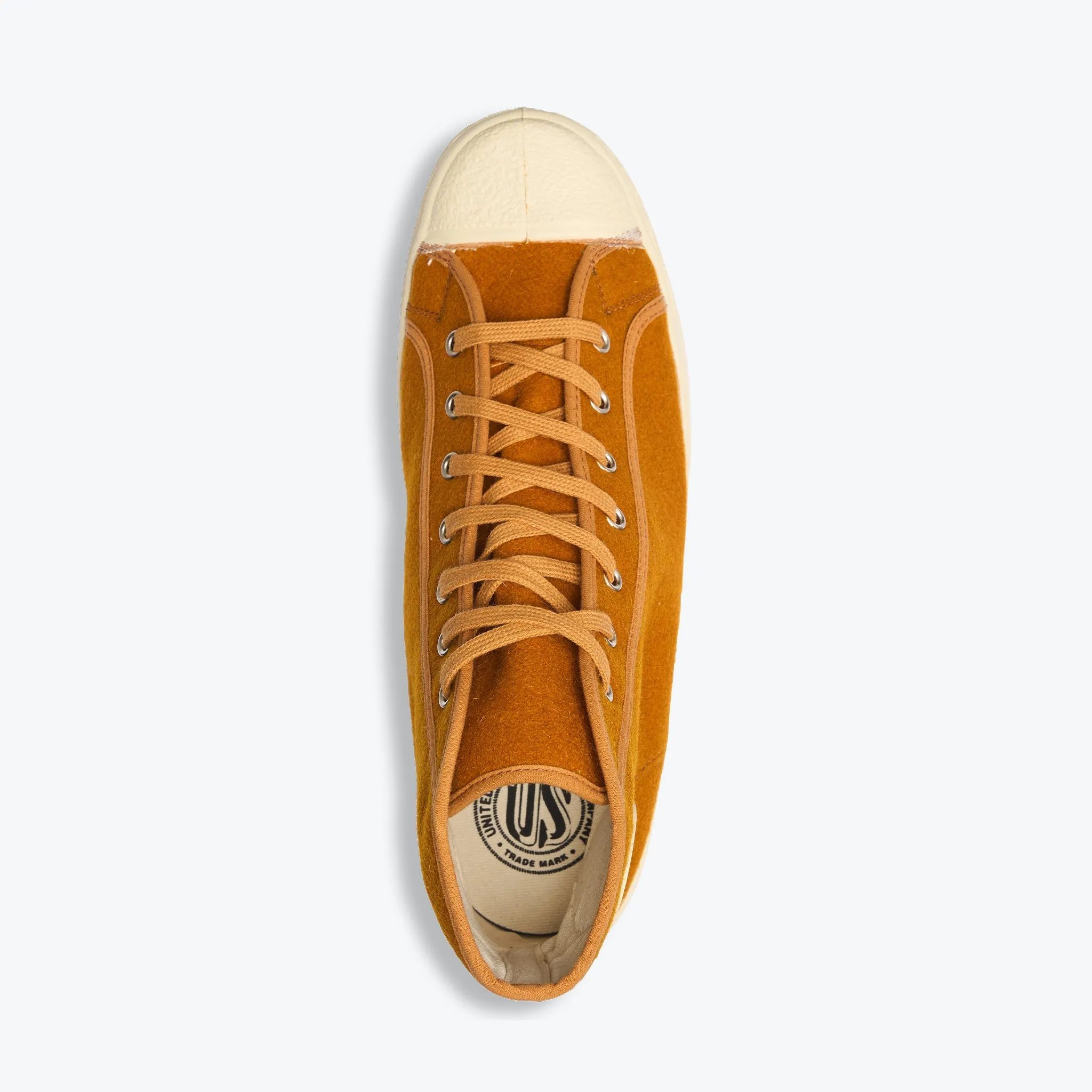 Military Felt High Top - Pumpkin sold by Dubbleware product image thumbnail 4