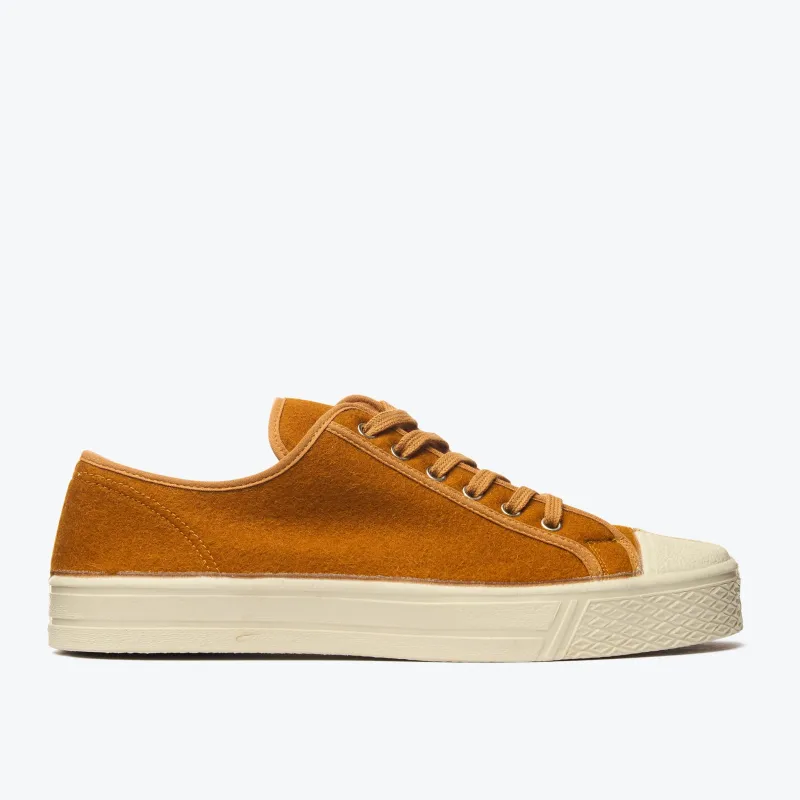 Military Felt Low Top - Pumpkin sold by Dubbleware