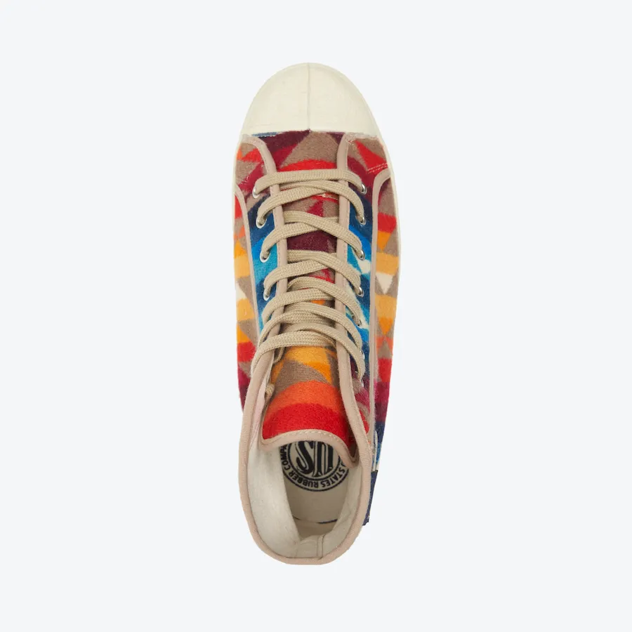 Pendleton x US Rubber Company - High Top Pilot Rock Beige sold by Dubbleware product image thumbnail 4