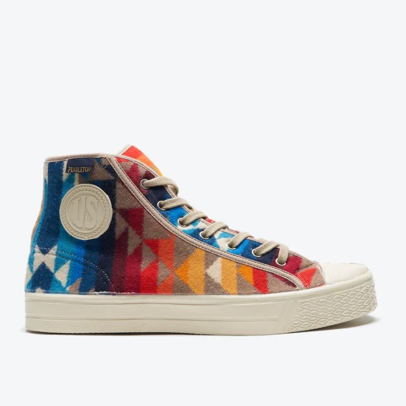 Pendleton x US Rubber Company - High Top Pilot Rock Beige sold by Dubbleware